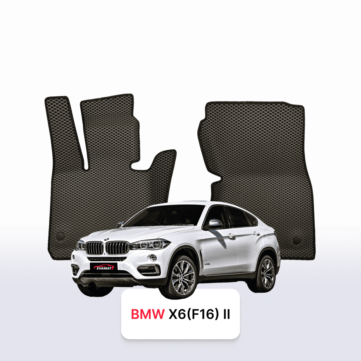 Autokoberce EVAMATS pro BMW X6(F16) 2 gen 2014-2019 rok SUV