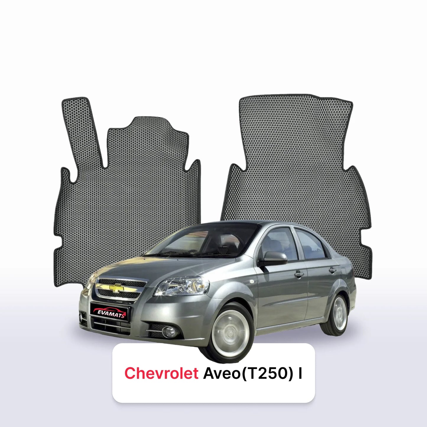 Autokoberce EVAMATS pro Chevrolet Aveo(T250) 2 gen 2006-2012 rok SEDAN