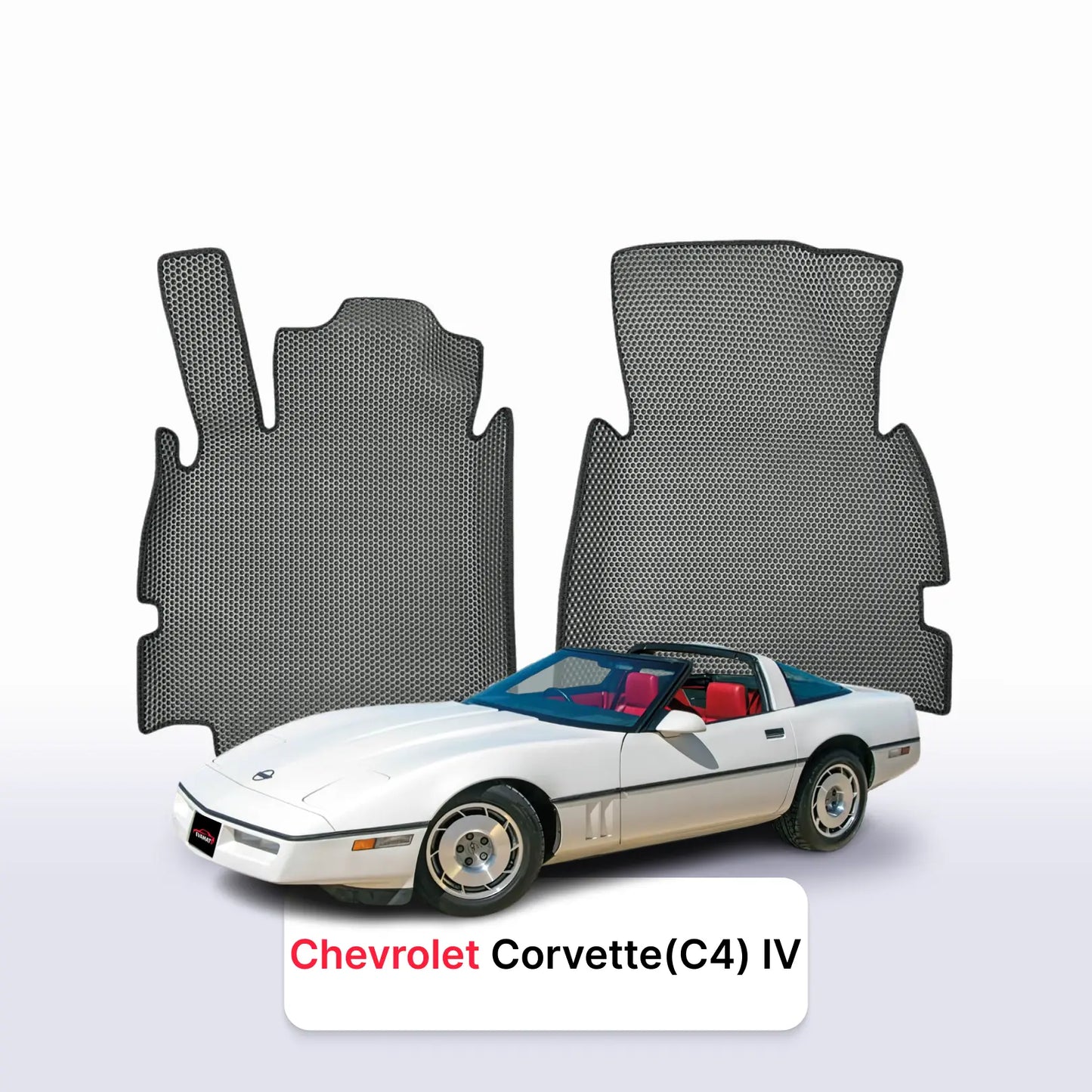 Autokoberce EVAMATS pro Chevrolet Corvette (C4) 4. generace 1983-1996 rok TARGA