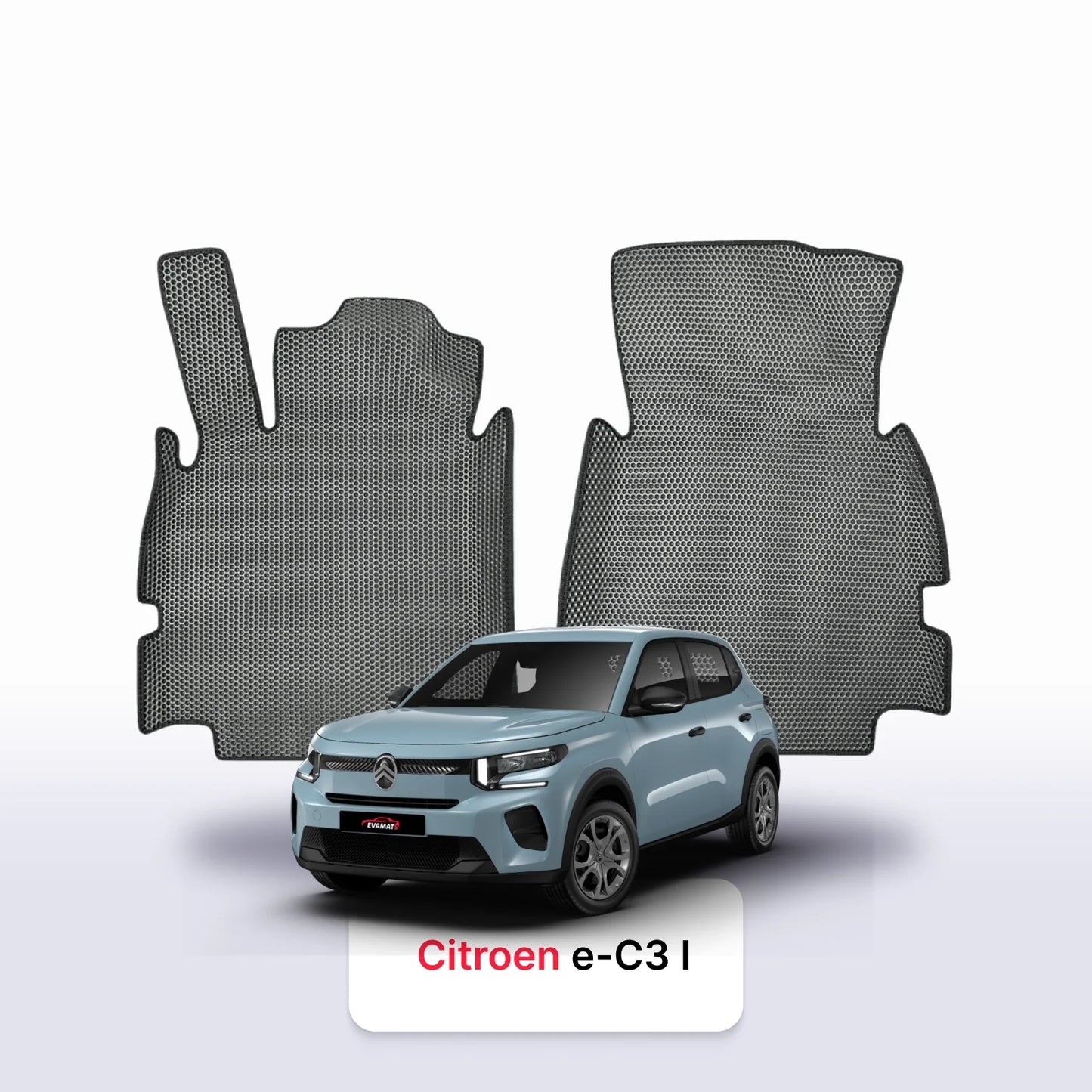 Autokoberce EVAMATS pro Citroen E-C3 1. generace 2024-2028 hatchback 5 dveří