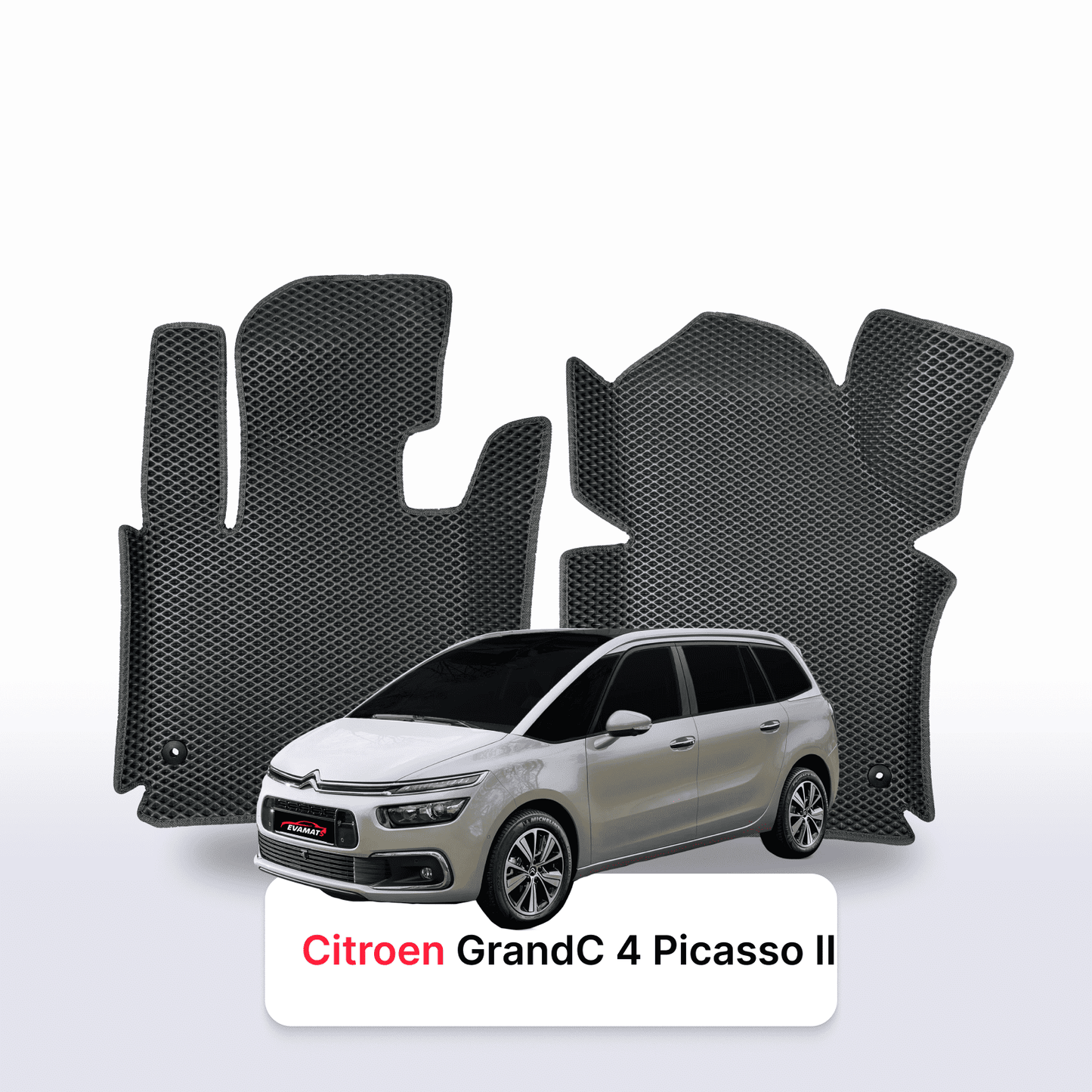 Autokoberce EVAMATS pro Citroen Grand C4 Picasso 2 gen 2013-2018 rok MINIVAN