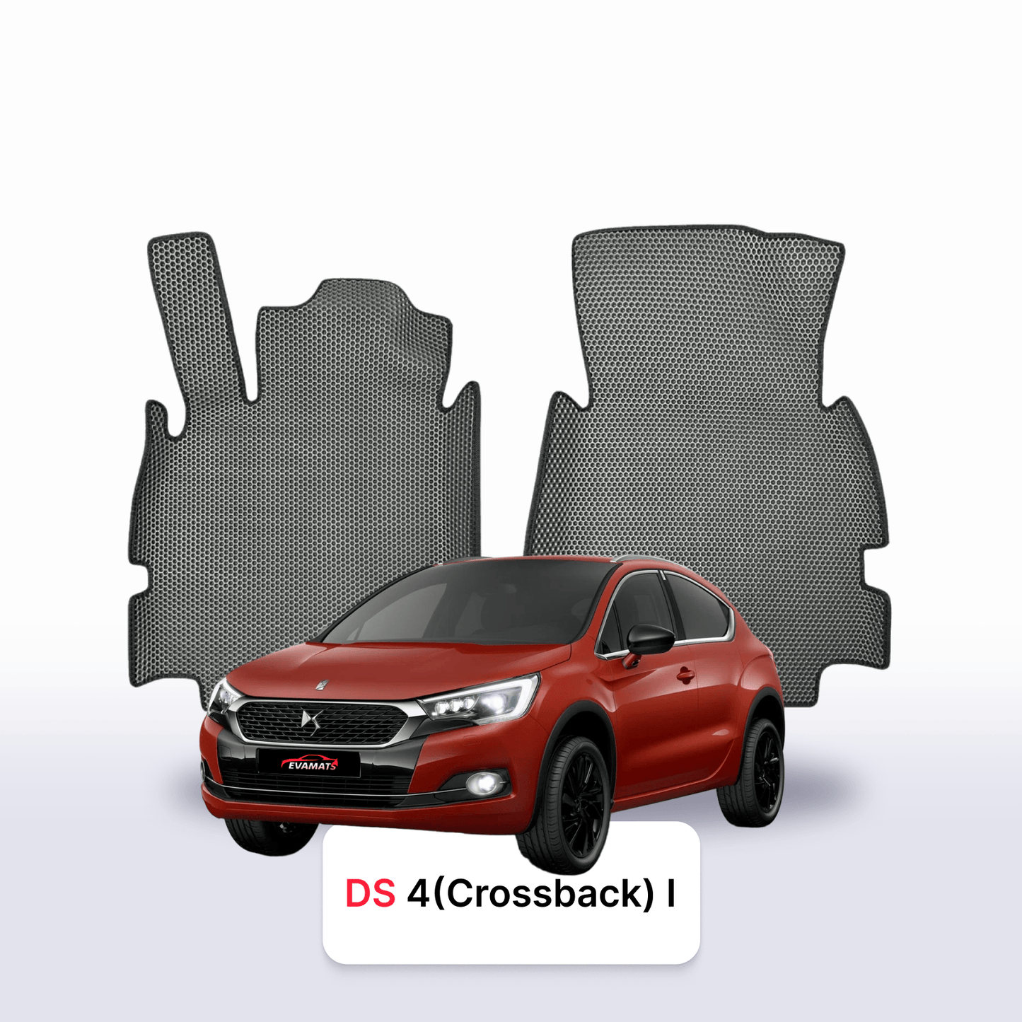 Autokoberce EVAMATS pro DS 4 (Crossback) 1 gen 2015-2018 rok HATCHBACK 5dv.