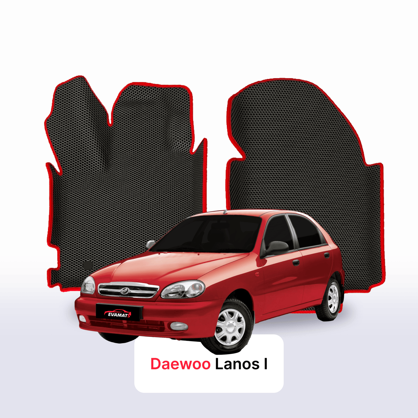 Autokoberce EVAMATS pro Daewoo Lanos 1 gen 1997-2008 rok HATCHBACK 5dv.
