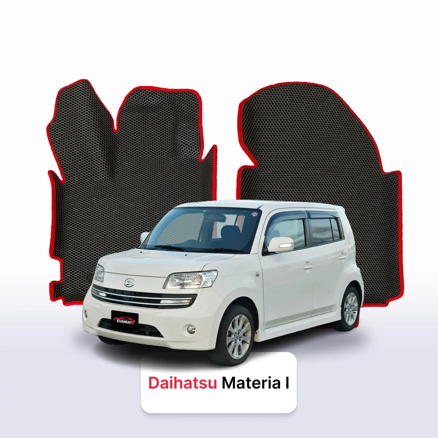 Autokoberce EVAMATS pro Daihatsu Materia 1. generace 2006-2027 MINIVAN