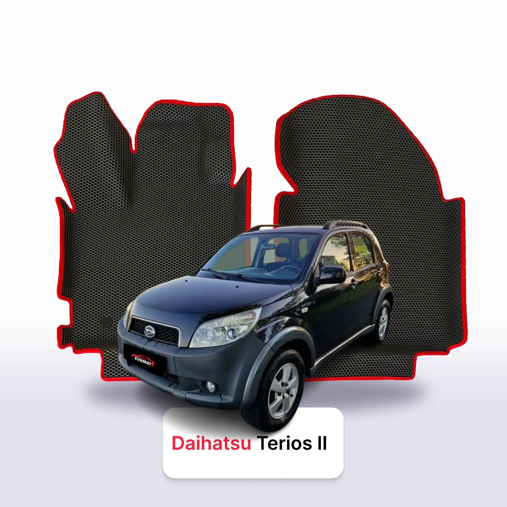 Autokoberce EVAMATS pro Daihatsu Terios 2. generace 2006-2016 SUV Autokoberce EVAMATS pro Daihatsu Terios 2. generace 2006-2016 SUV