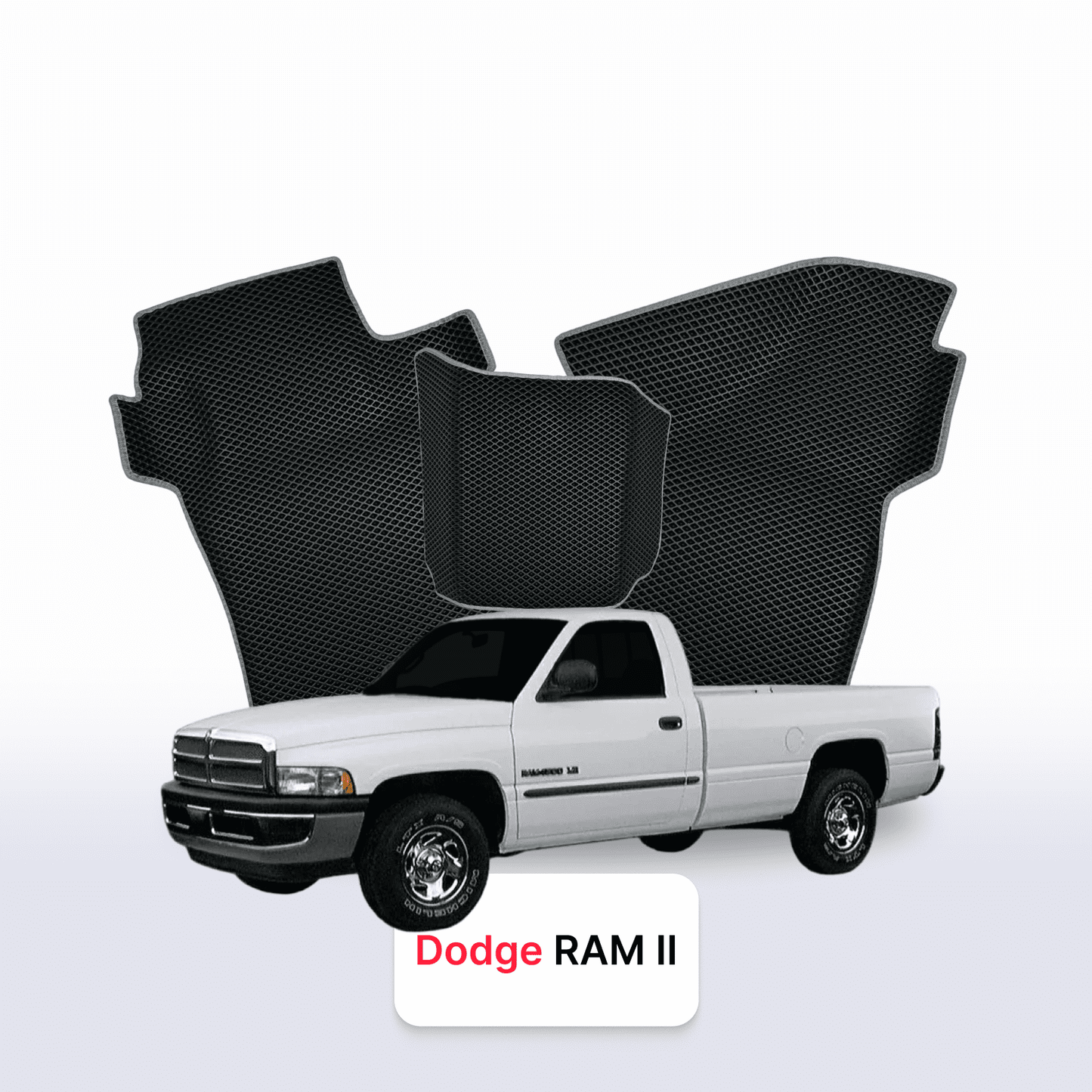 Autokoberce EVAMATS pro Dodge RAM(BRBE) 2 gen 1993-2002 rok PICK-UP jednokabinová