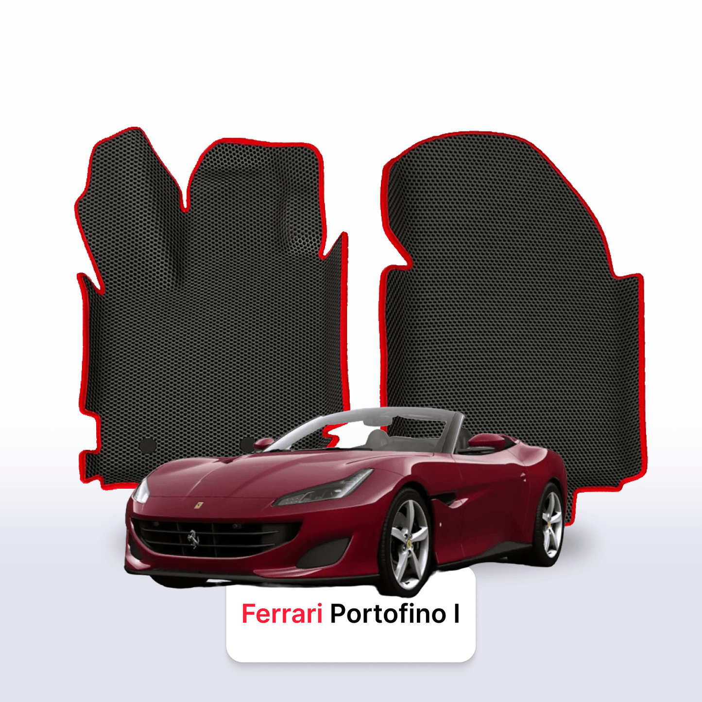 Autokoberce EVAMATS pro Ferrari Portofino 1 gen 2017-2023 rok CABRIO