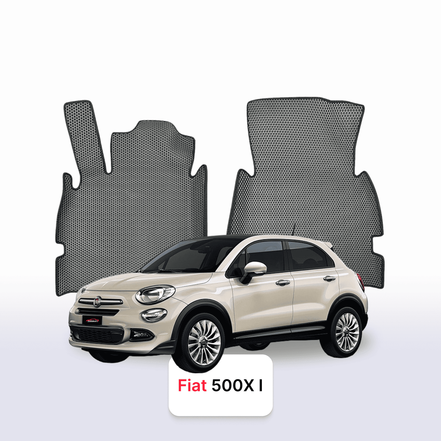 Autokoberce EVAMATS pro SUV Fiat 500X 1. generace 2014-2023