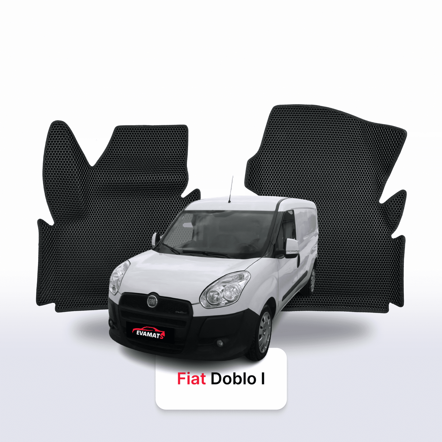 Autokoberce EVAMATS pro Fiat Doblo 1st gen 2000-2015 VAN