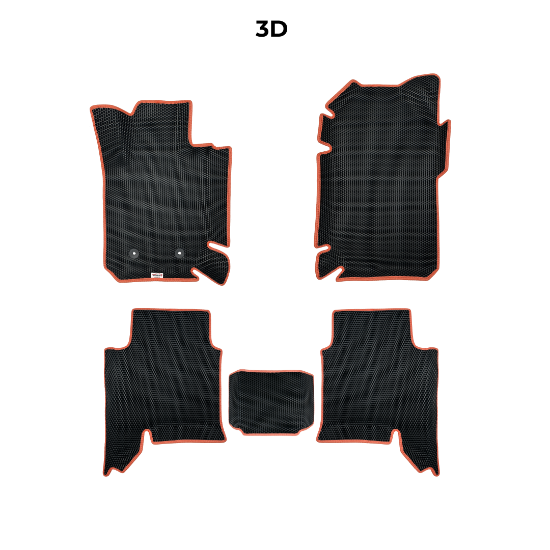 Autokoberce EVAMATS pro Ford Ranger 5 gen 2011-2022 rok PICK-UP dvoukabina (po faceliftu)