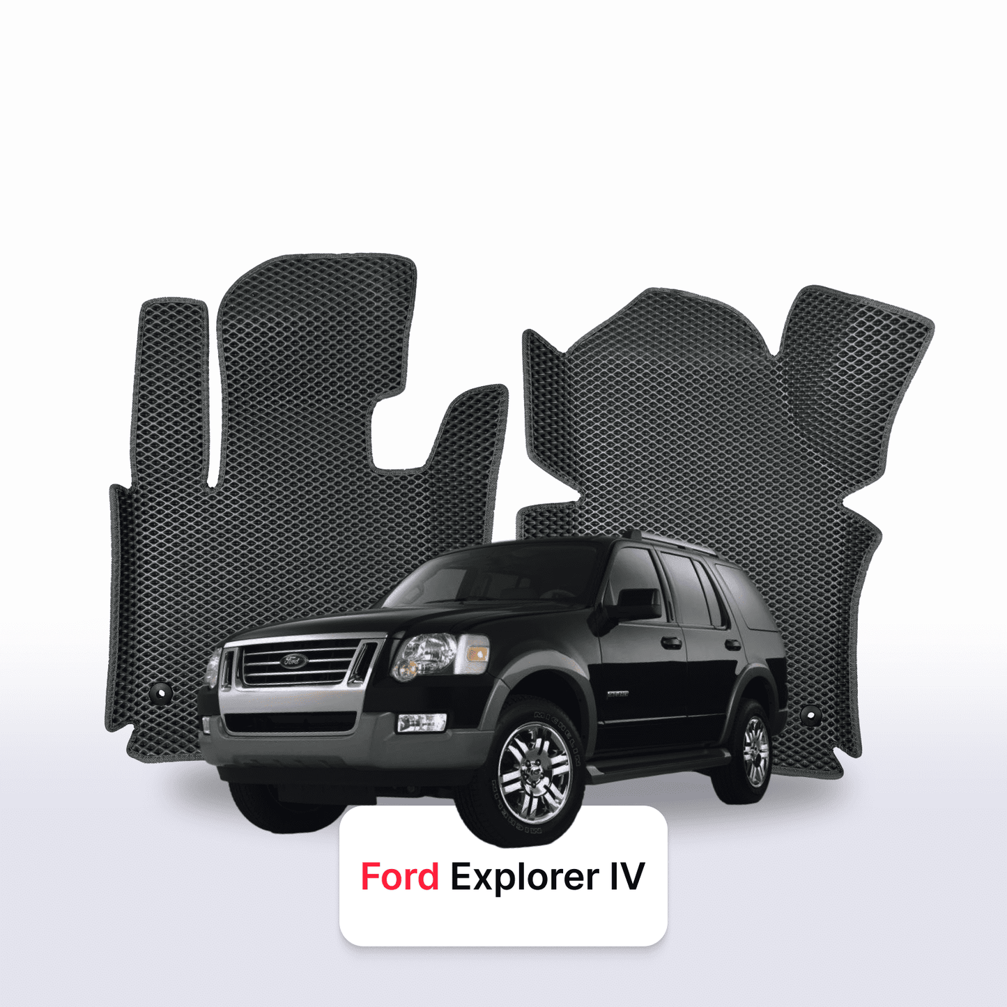 Autokoberce EVAMATS pro SUV Ford Explorer 4 gen 2005-2010 rok