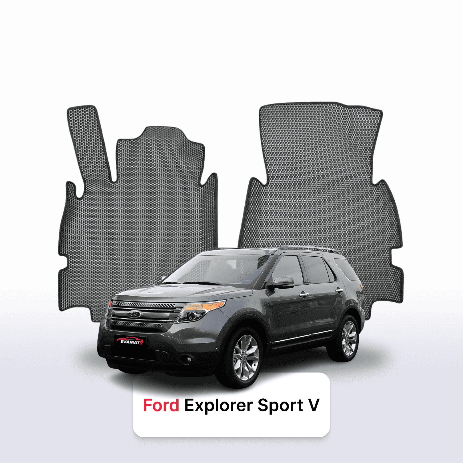 Autokoberce EVAMATS pro SUV Ford Explorer Sport 5 gen 2010-2019 rok Autokoberce EVAMATS pro SUV Ford Explorer Sport 5 gen 2010-2019 rok