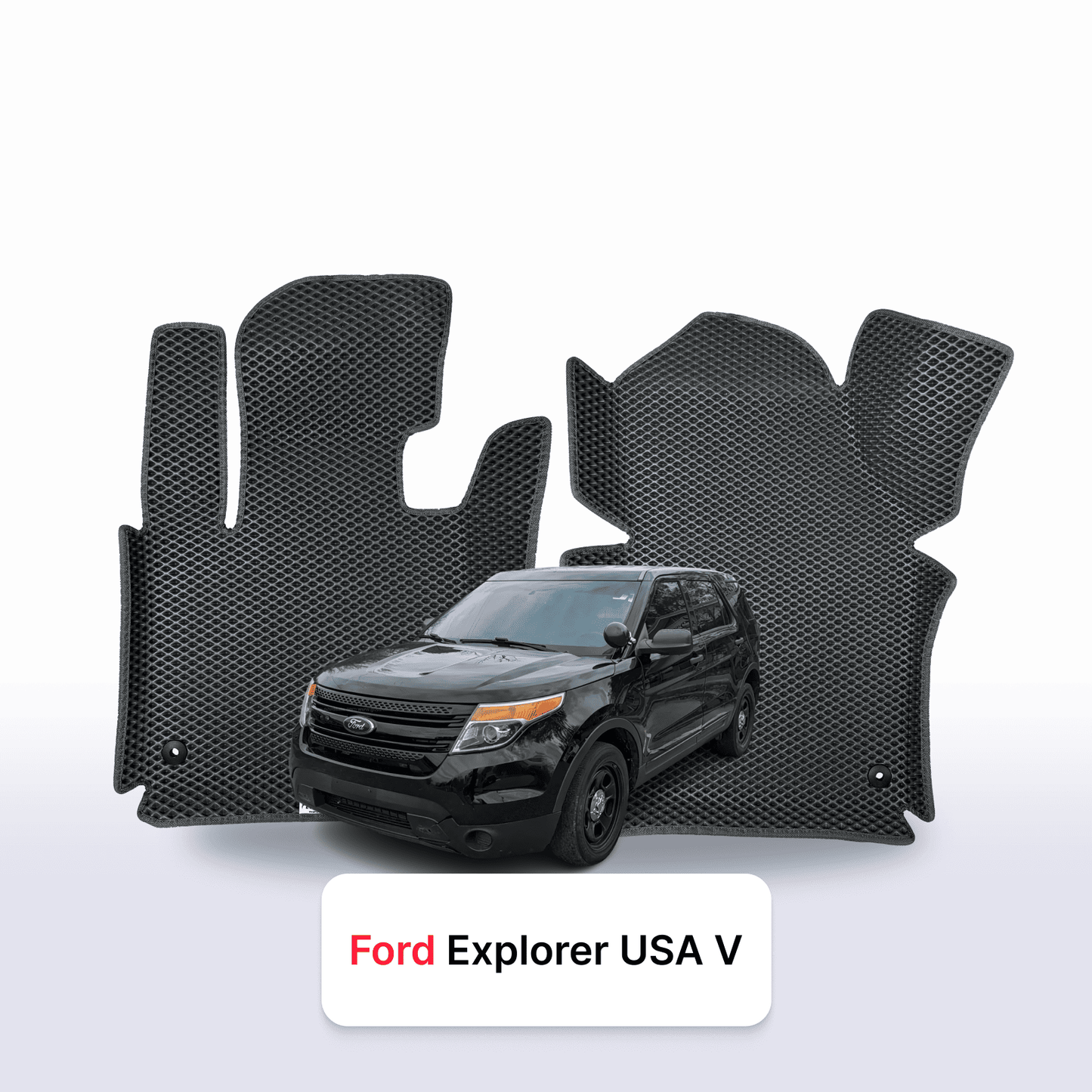 Autokoberce EVAMATS pro Ford Explorer USA Interceptor 5. generace 2010-2019 SUV