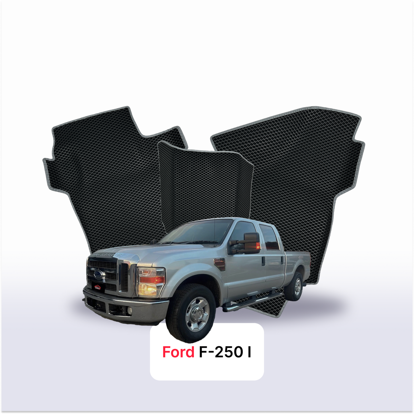 Autokoberce EVAMATS pro Ford F-250 2006-2016 rok Super Duty PICK-UP dvoukabina