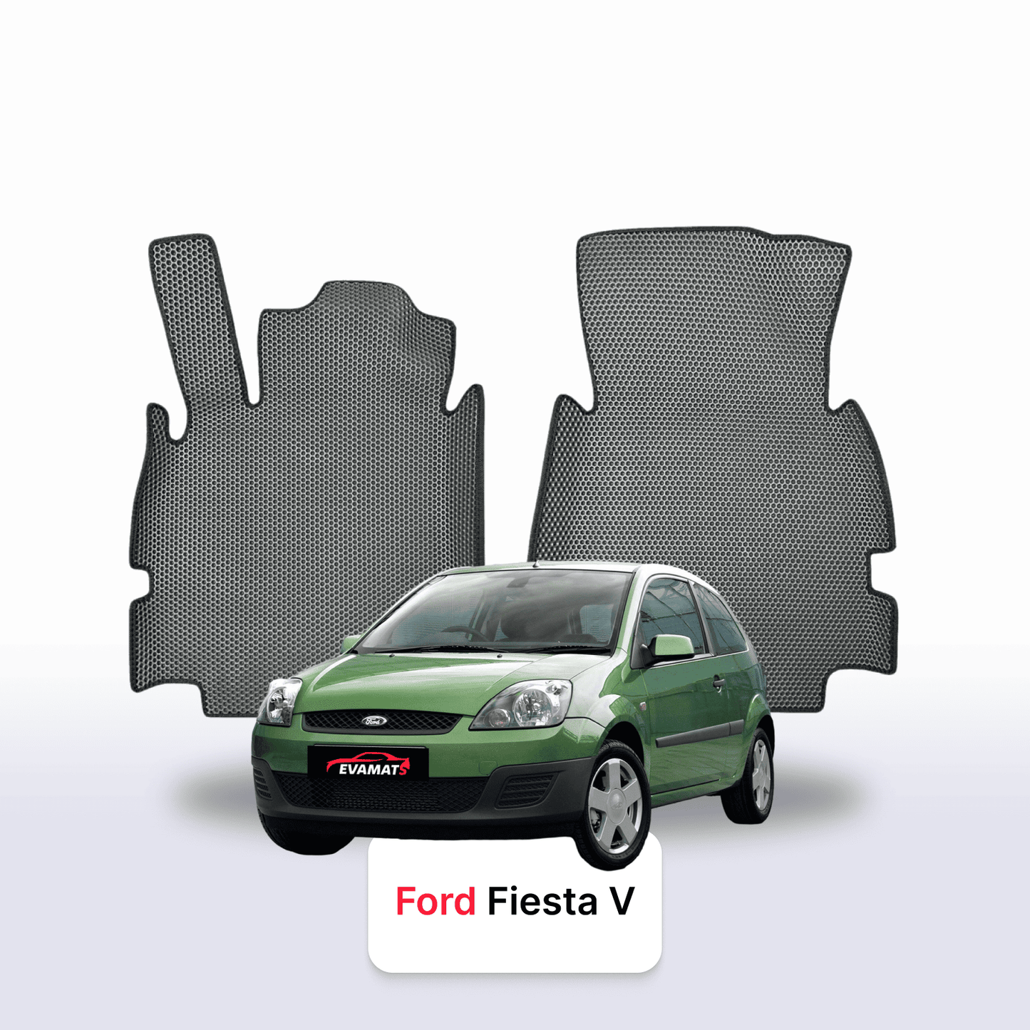 Autokoberce EVAMATS pro Ford Fiesta 5 gen 2002-2008 rok HATHBACK 3dv.