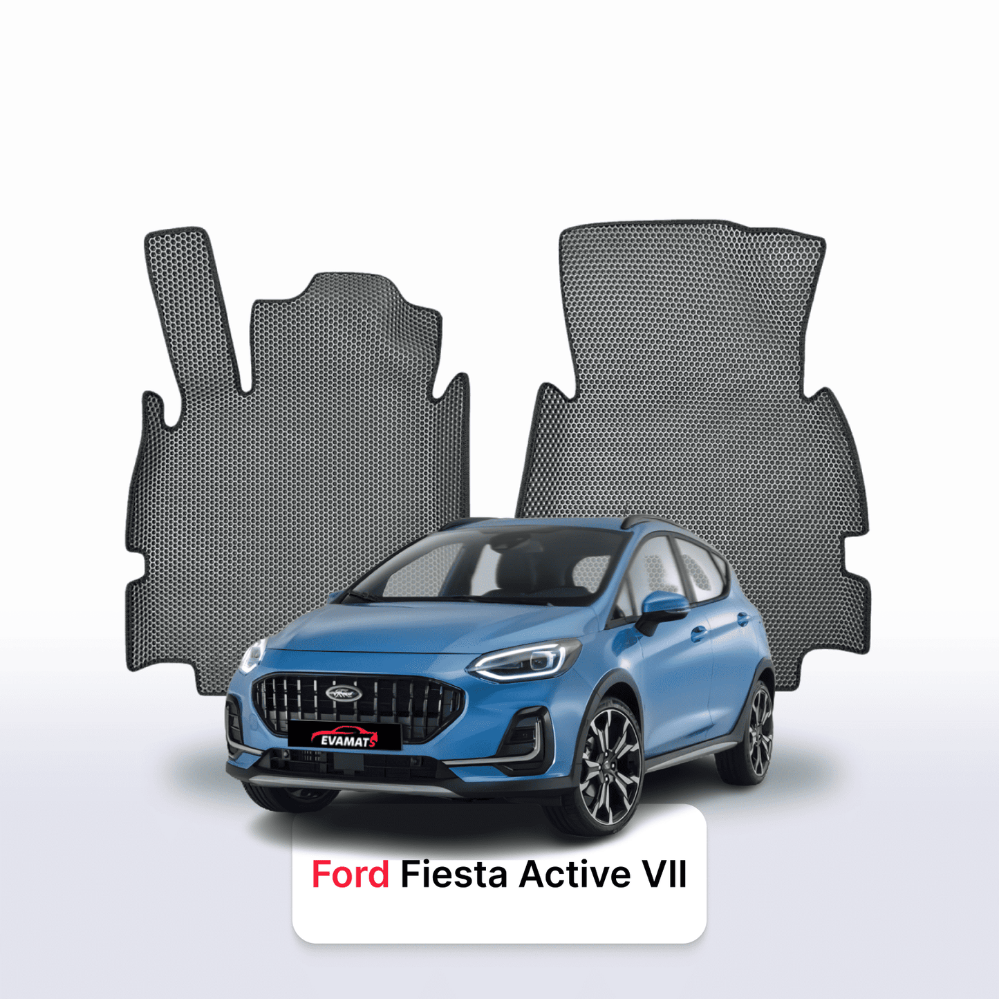 Autokoberce EVAMATS pro Ford Fiesta Active 7 gen 2017-2023 rok HATCHBACK 5dv.