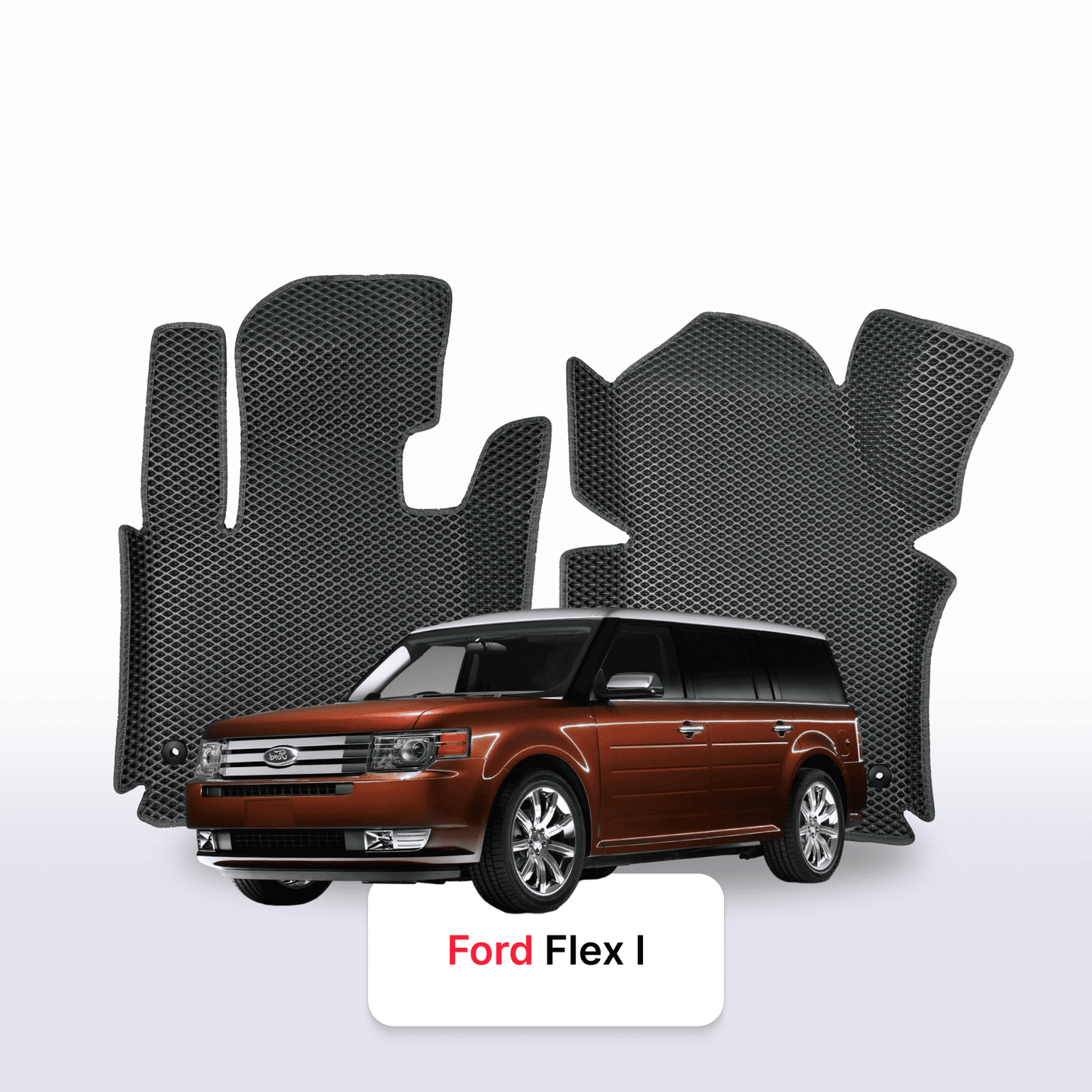Autokoberce EVAMATS pro SUV Ford Flex 1 gen 2008-2019 rok