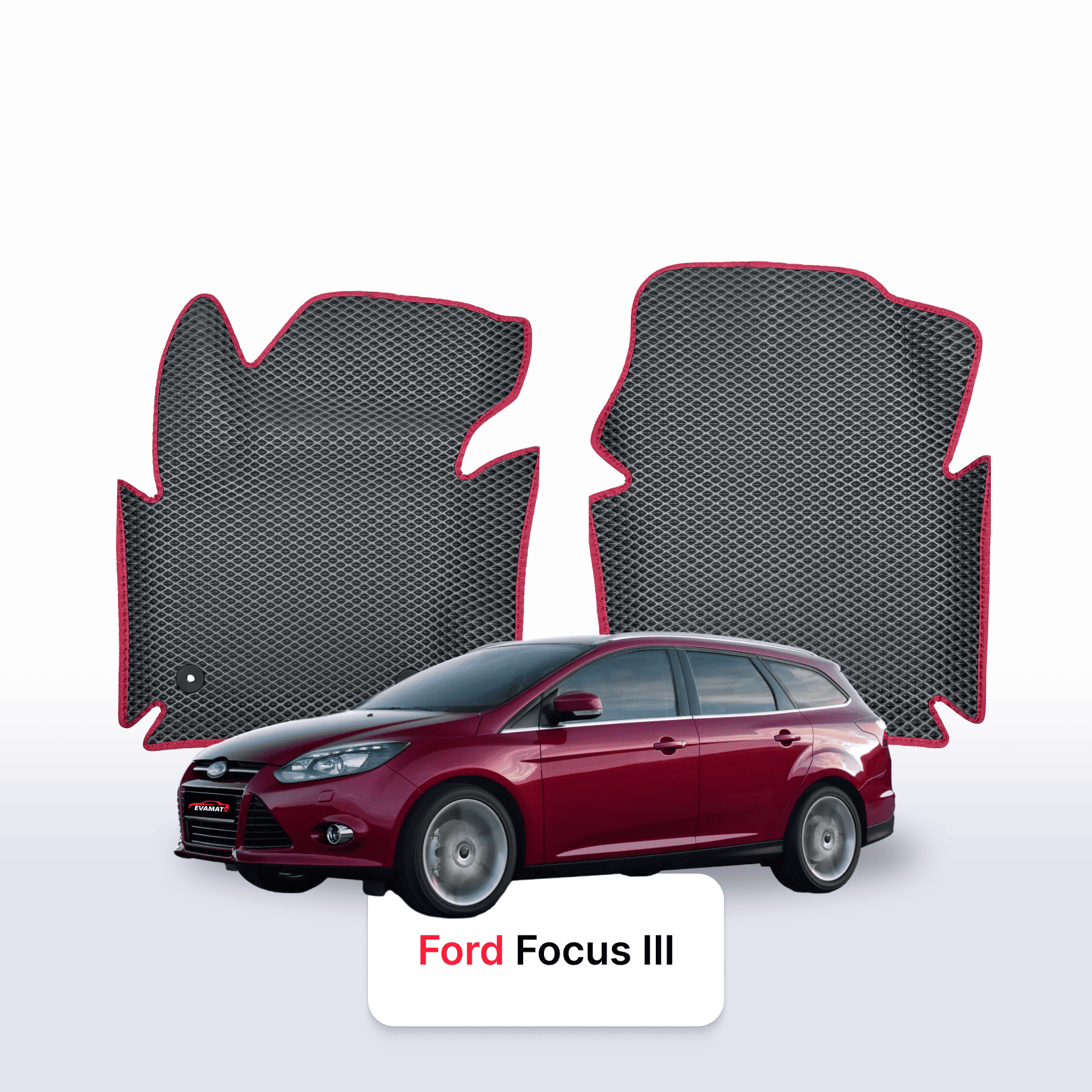 Autokoberce EVAMATS pro Ford Focus 3 gen 2011-2018 rok STATION WAGON Autokoberce EVAMATS pro Ford Focus 3 gen 2011-2018 rok STATION WAGON