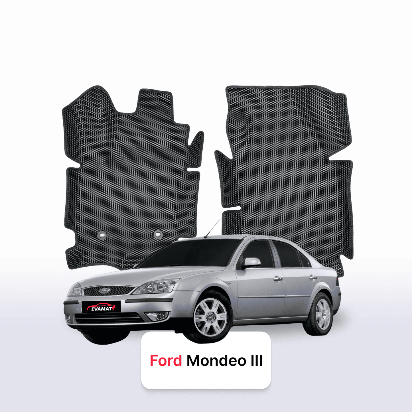 Autokoberce EVAMATS pro Ford Mondeo 3 gen 2000-2007 rok výroby SEDAN