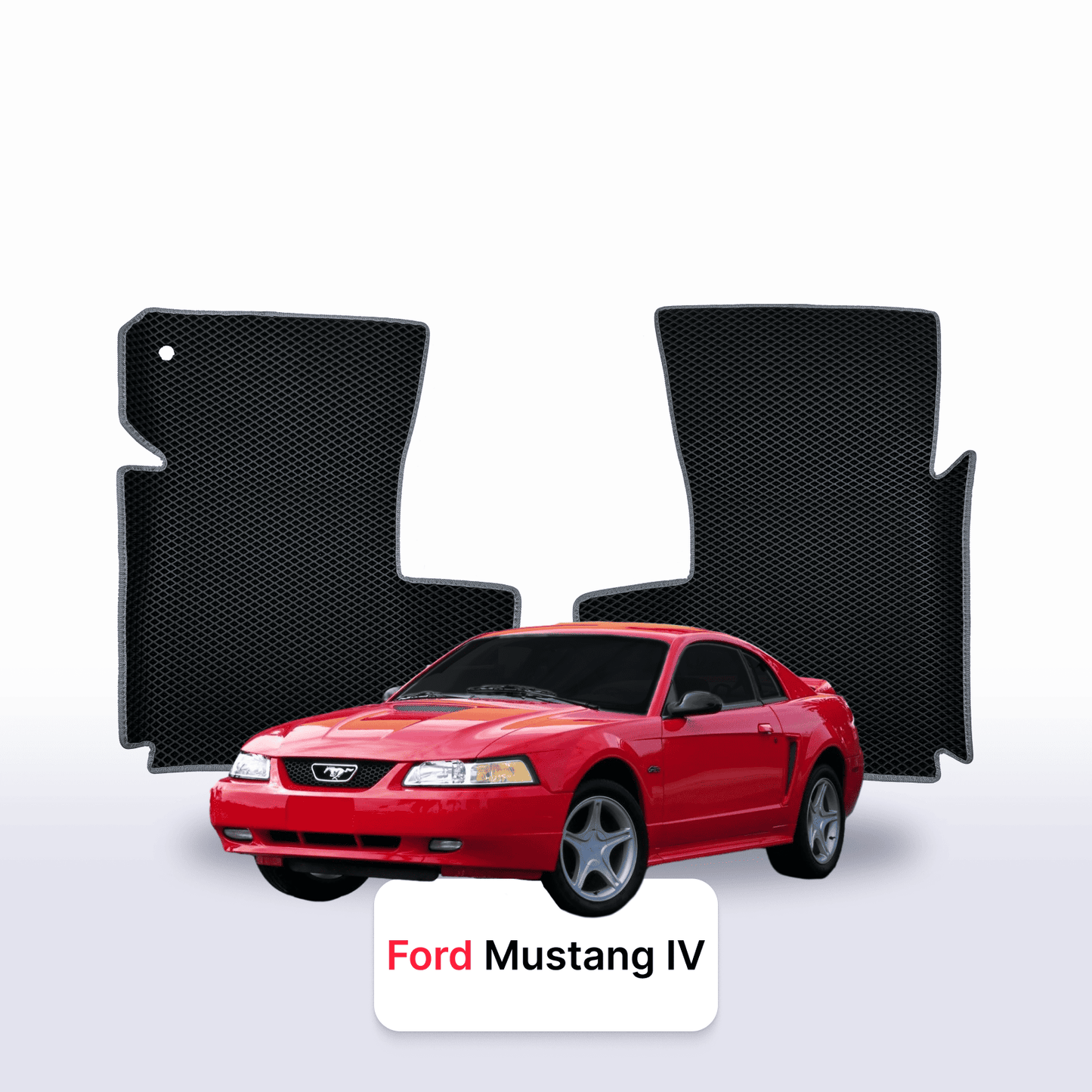 Autokoberce EVAMATS pro Ford Mustang 4 gen 1993-2004 rok COUPE