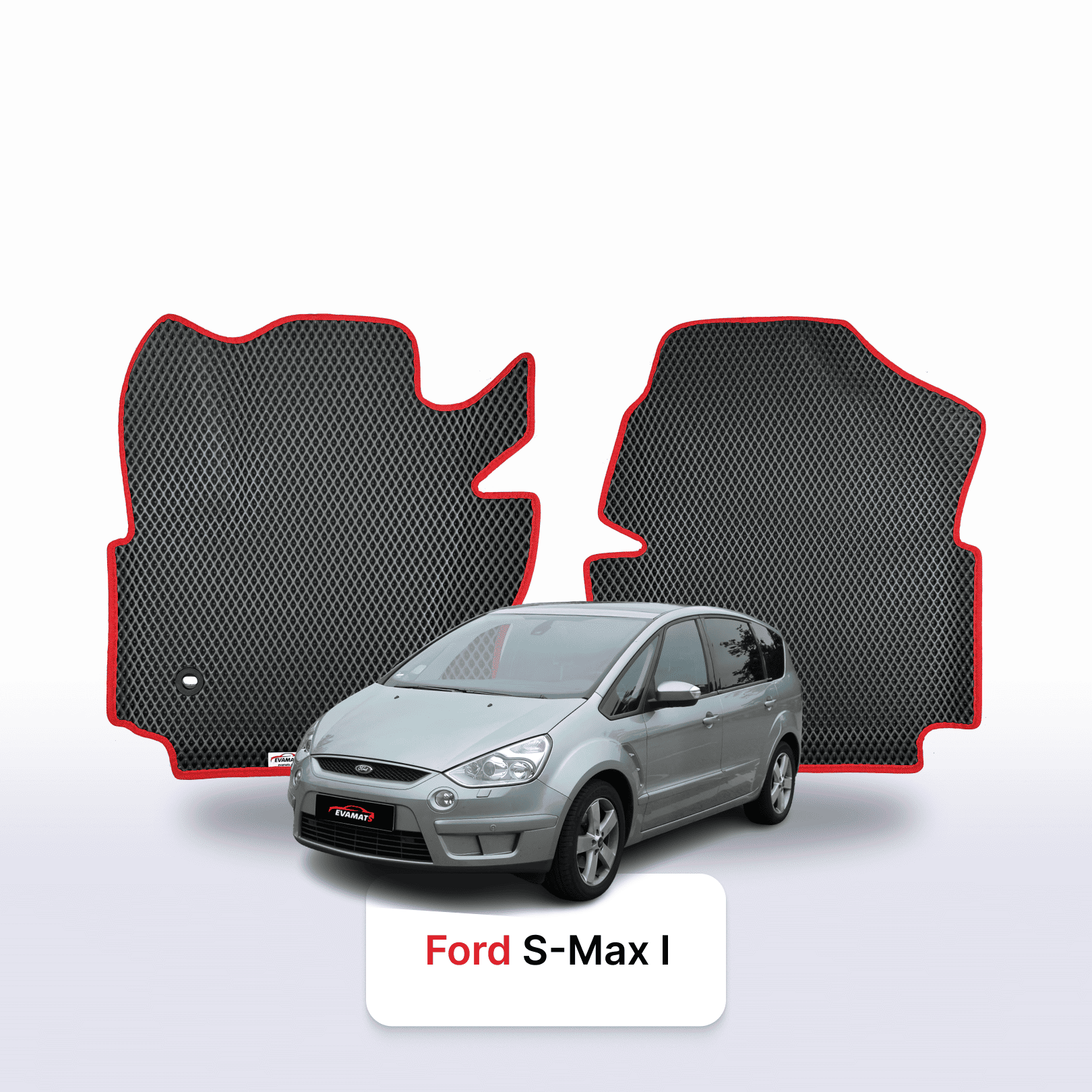 Autokoberce EVAMATS pro Ford S-MAX 1 gen 2006-2015 rok MINIVAN 5 míst Autokoberce EVAMATS pro Ford S-MAX 1 gen 2006-2015 rok MINIVAN 5 míst