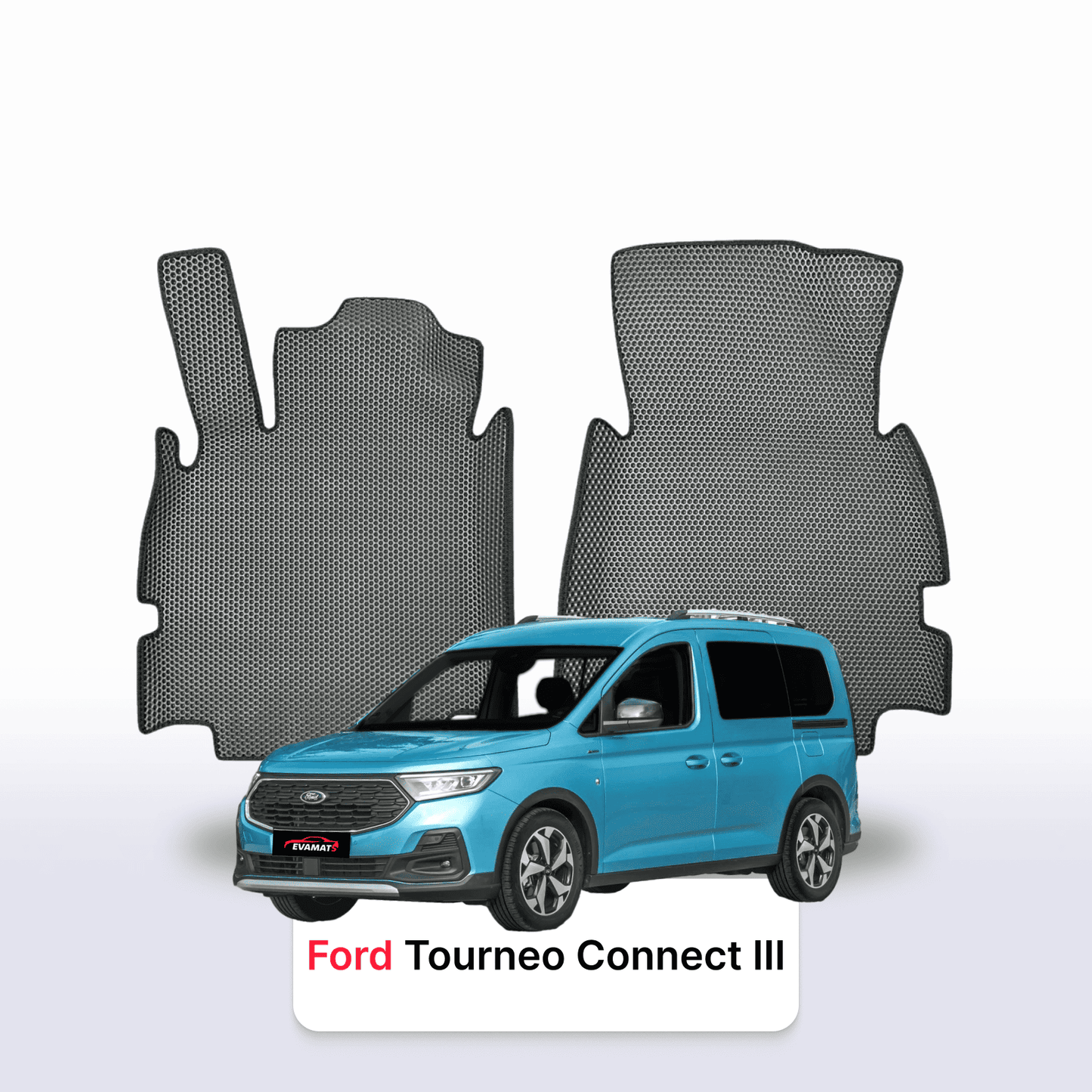 Autokoberce EVAMATS pro Ford Tourneo Connect 3 gen 2021-2024 rok MINIVAN 5 míst
