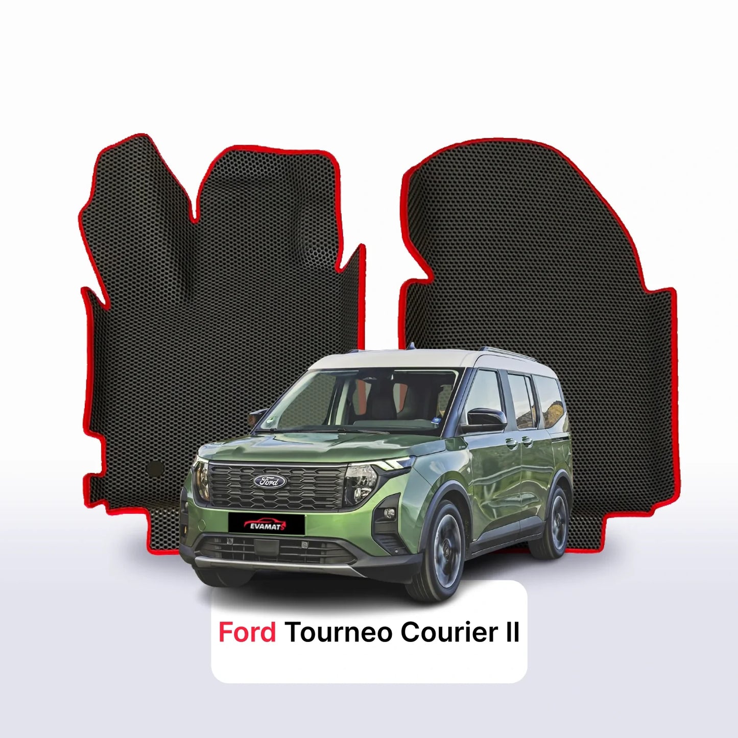 Autokoberce EVAMATS pro Ford Tourneo Courier 2. generace 2023-2028 rok MINIVAN