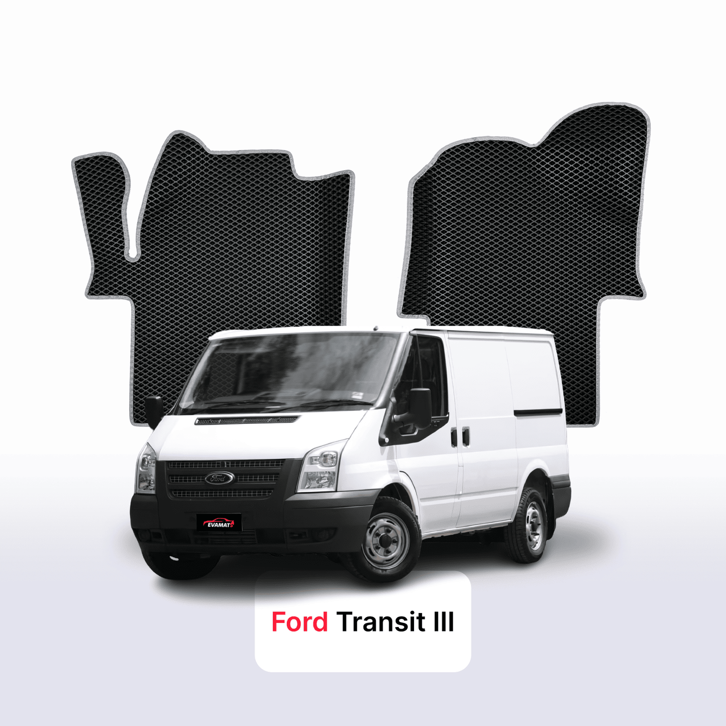 Autokoberce EVAMATS pro Ford Transit 3 gen 2003-2012 rok VAN