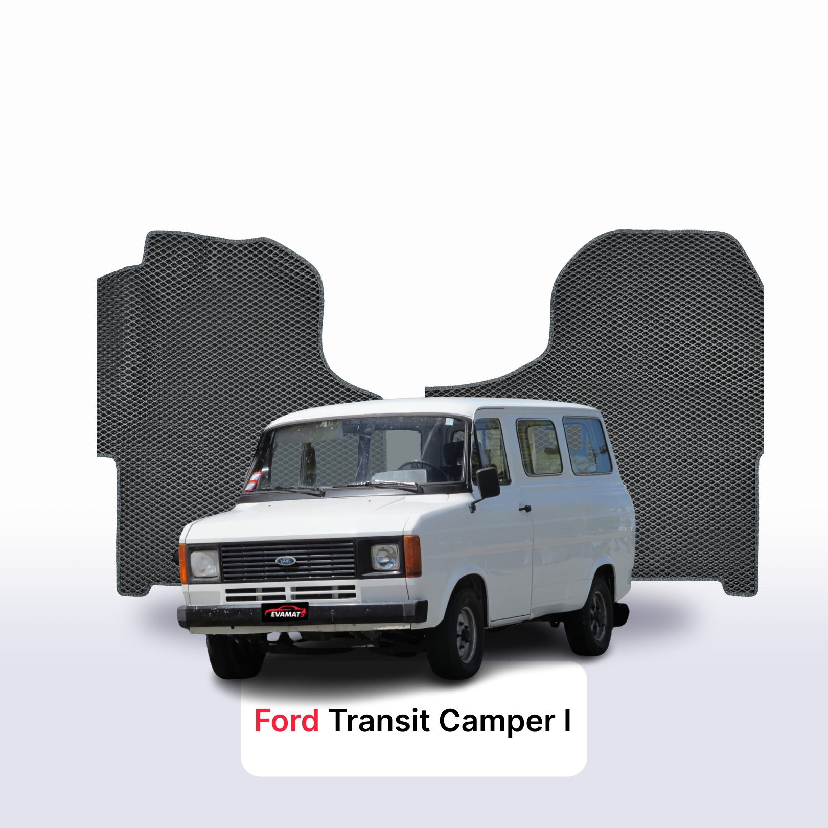 Autokoberce EVAMATS pro Ford Transit Camper 1 gen 1977-1986 rok BUS Autokoberce EVAMATS pro Ford Transit Camper 1 gen 1977-1986 rok BUS