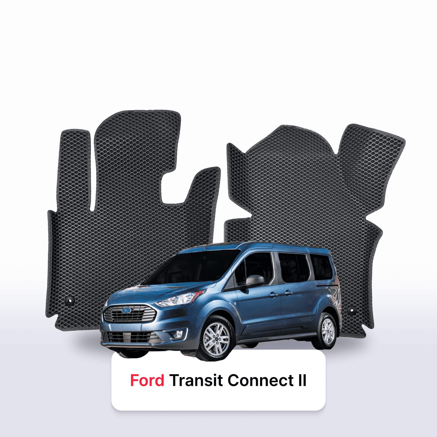 Autokoberce EVAMATS pro Ford Transit Connect 2 gen 2012-2023 rok MINIVAN