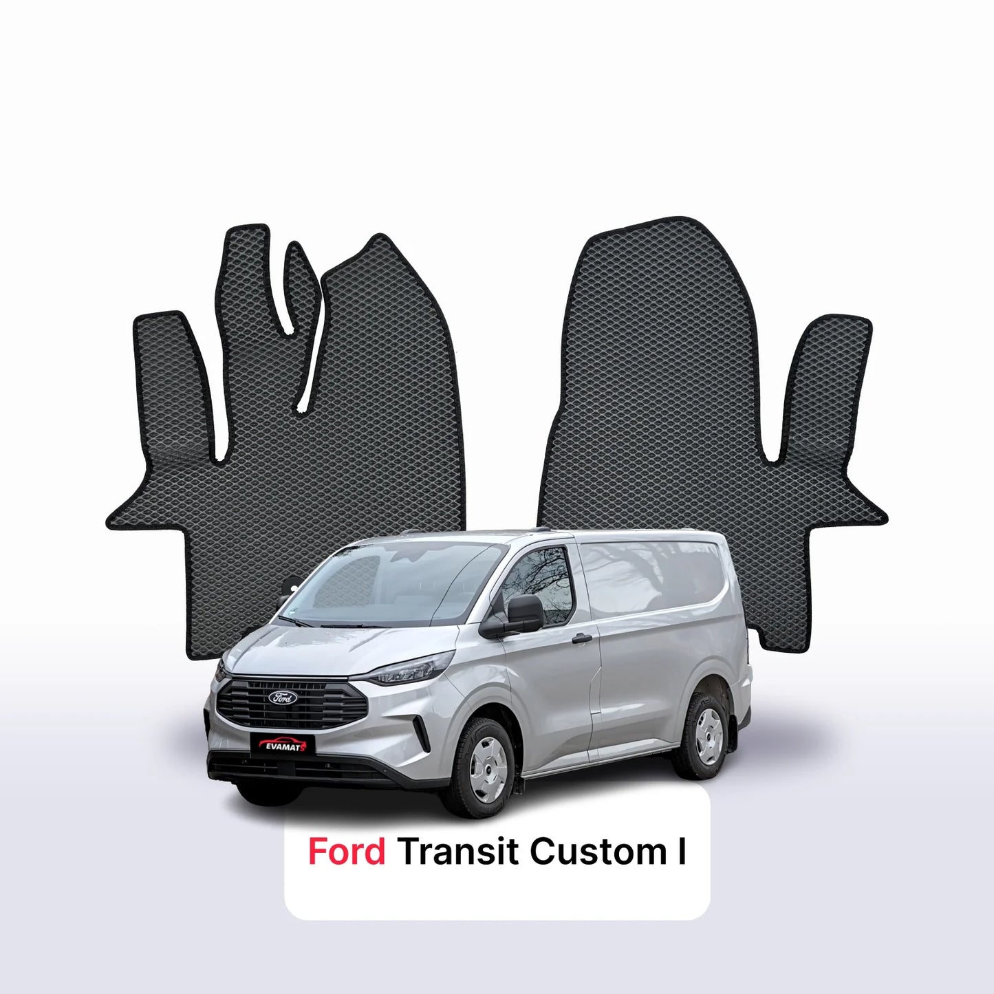 Autokoberce EVAMATS pro Ford Transit Custom 1 gen 2012-2023 rok VAN