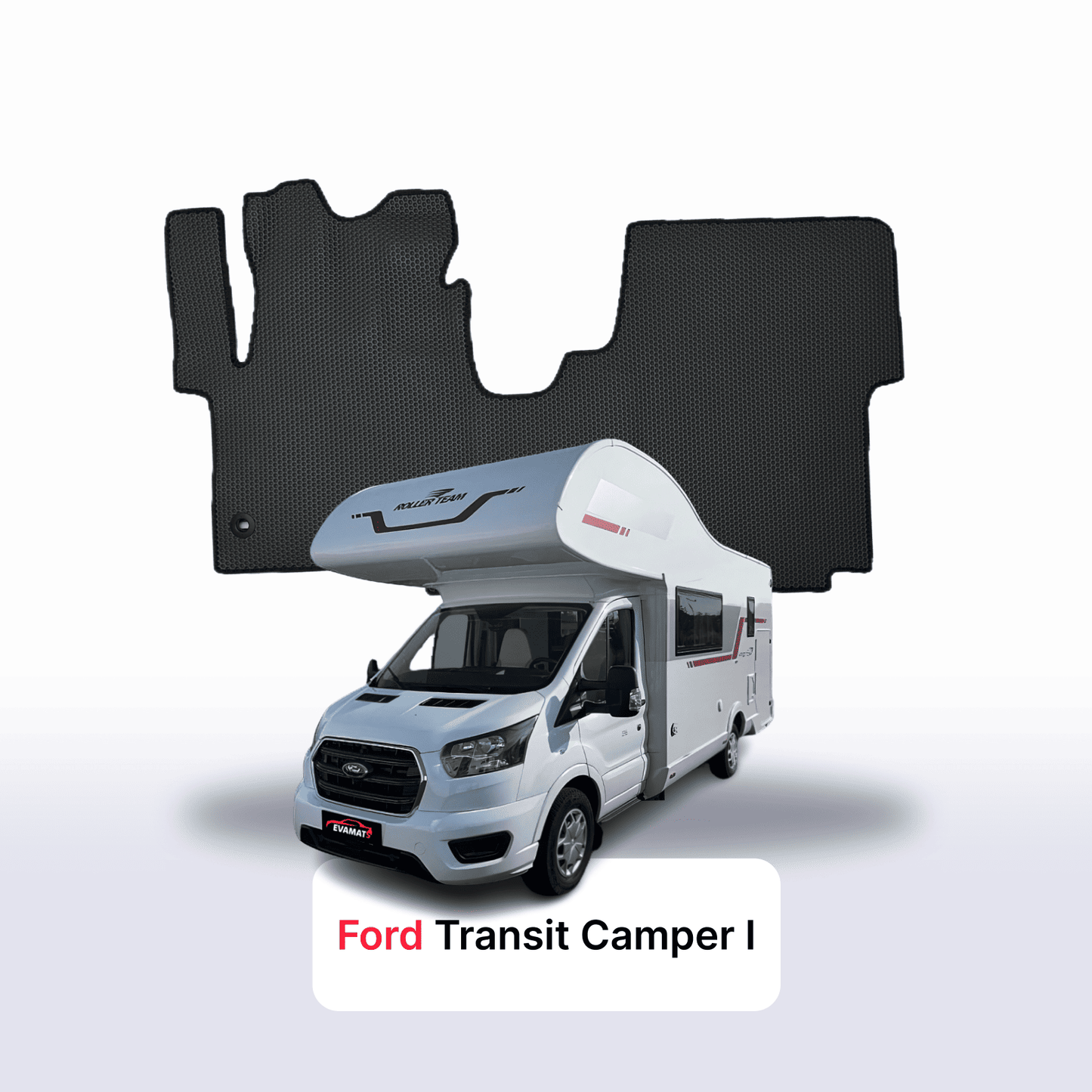 Autokoberce EVAMATS pro Ford Transit Kronos Camper 1 gen 2018-2025 rok CAMPER