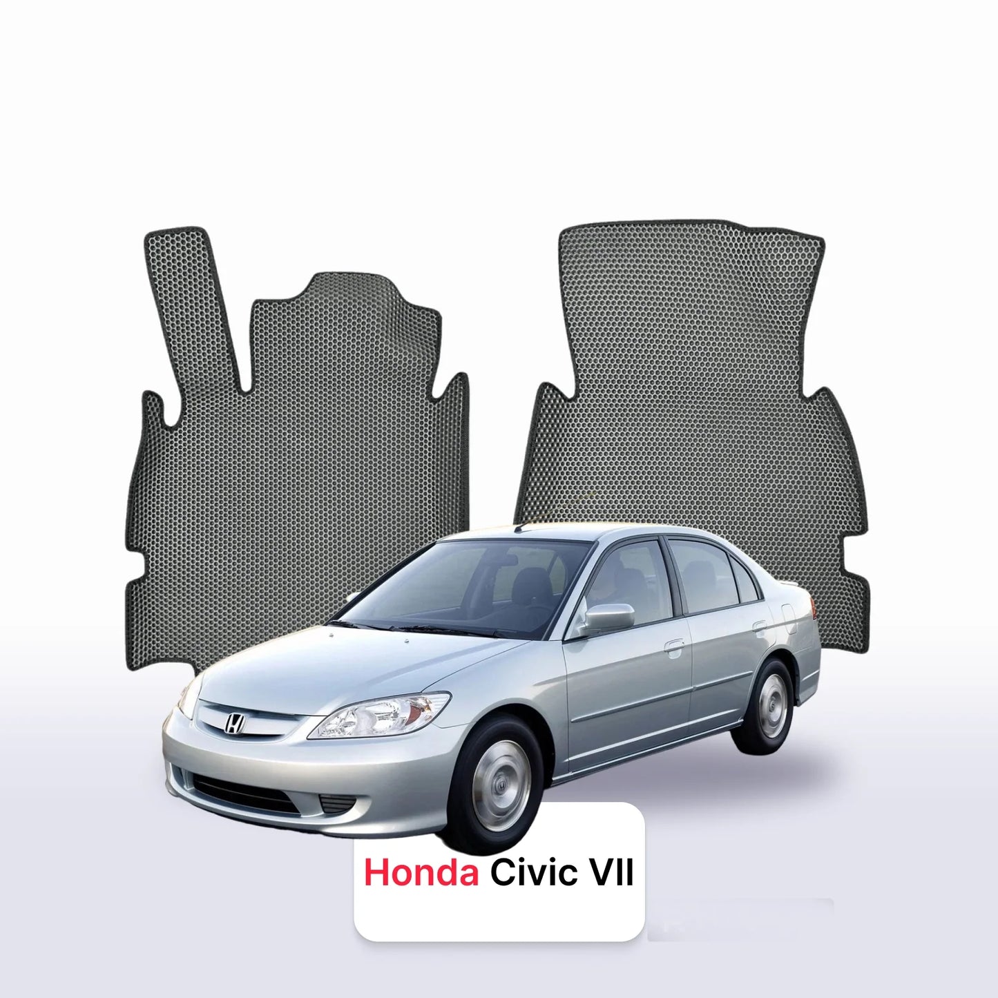 Autokoberce EVAMATS pro Honda Civic 7 gen 2000-2006 rok výroby SEDAN