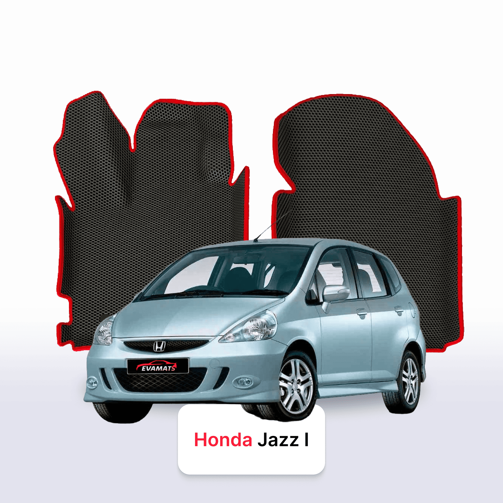 Autokoberce EVAMATS pro Honda Jazz 1 gen 2001-2008 rok HATCHBACK 5dv. Autokoberce EVAMATS pro Honda Jazz 1 gen 2001-2008 rok HATCHBACK 5dv.