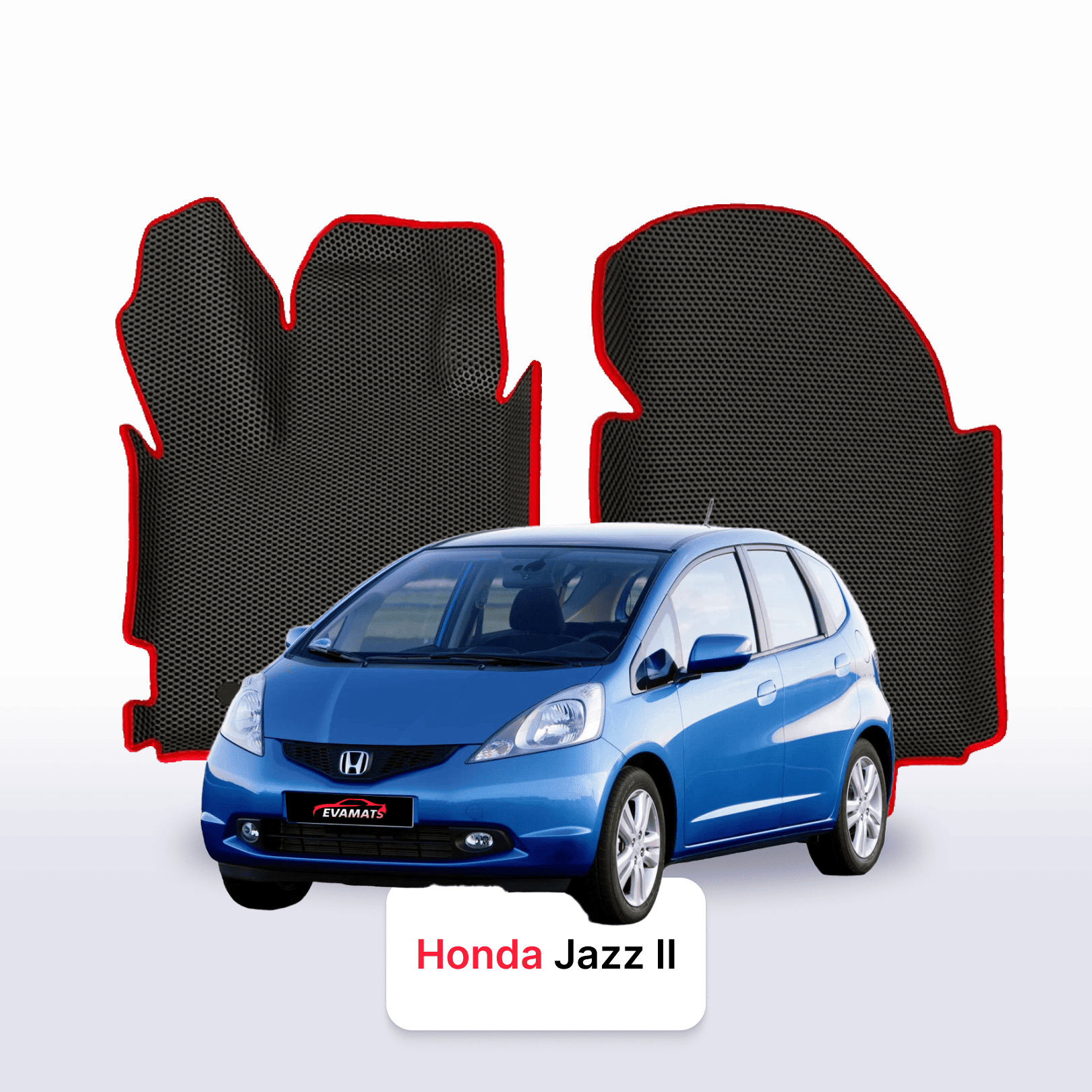 Autokoberce EVAMATS pro Honda Jazz 2 gen 2008-2014 rok HATCHBACK 5dv. Autokoberce EVAMATS pro Honda Jazz 2 gen 2008-2014 rok HATCHBACK 5dv.
