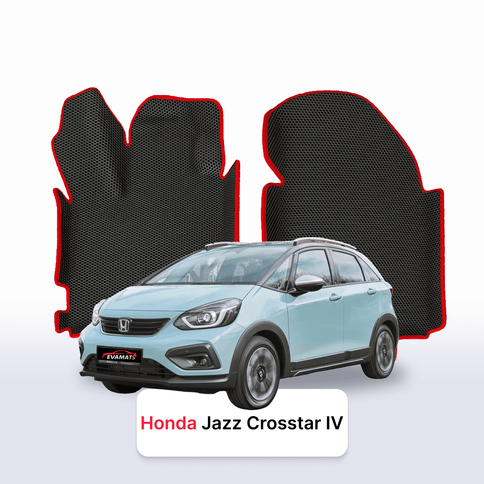 Autokoberce EVAMATS pro Honda Jazz Crosstar 4 gen 2020-2023 rok Hybrid HATCHBACK 5dv. Autokoberce EVAMATS pro Honda Jazz Crosstar 4 gen 2020-2023 rok Hybrid HATCHBACK 5dv.
