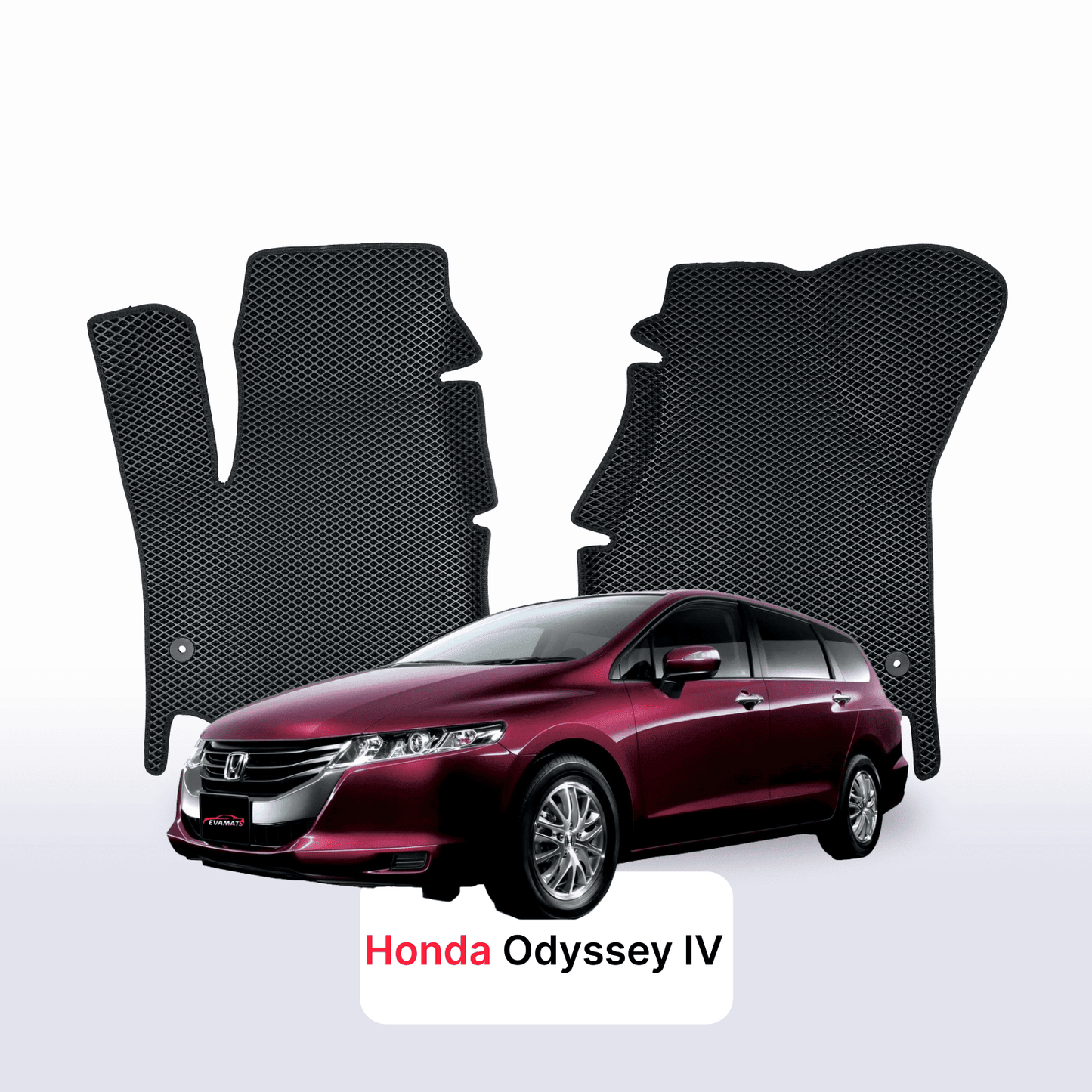 Autokoberce EVAMATS pro Honda Odyssey 4 gen 2008-2013 rok MINIVAN