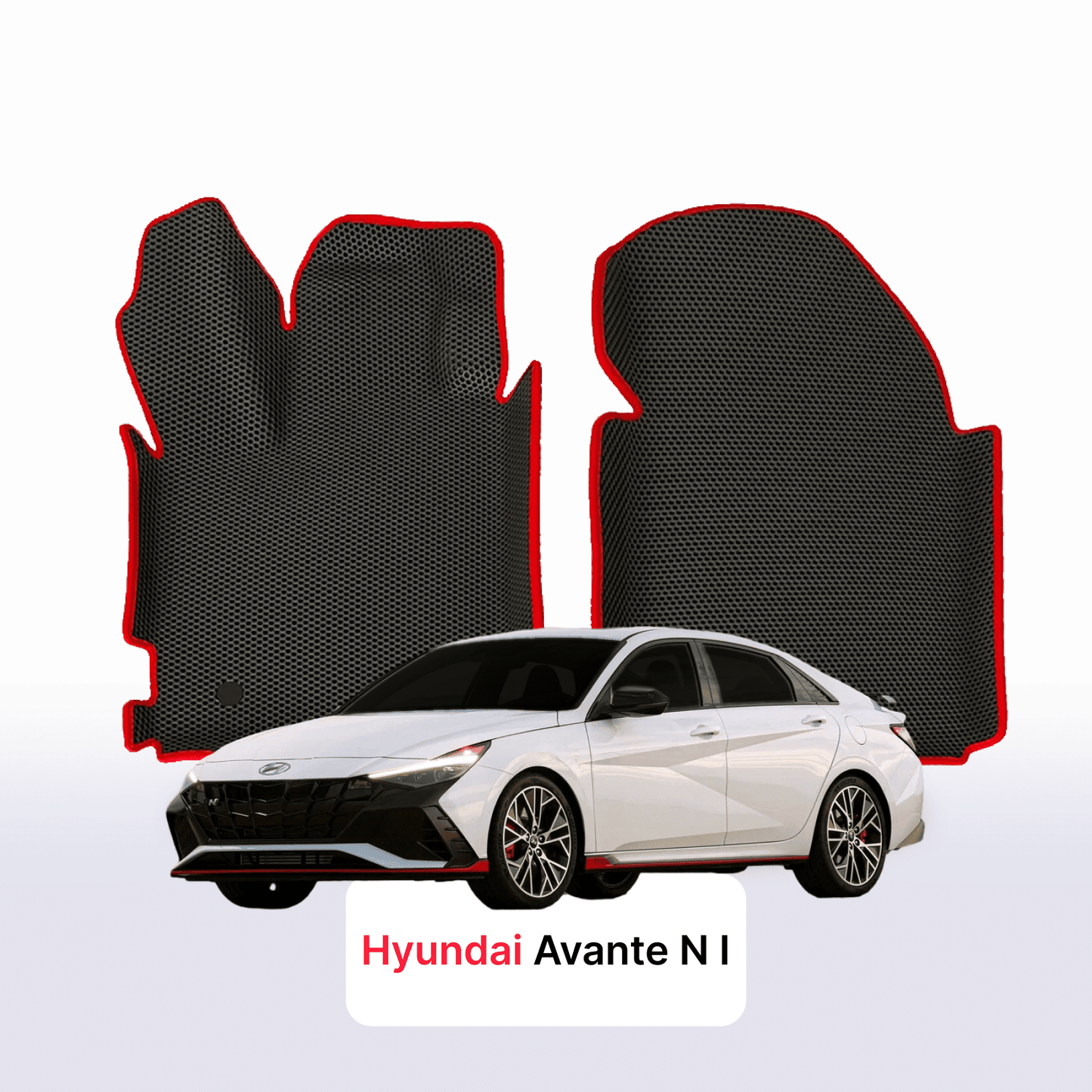 Autokoberce EVAMATS pro Hyundai Avante N 1 gen 2021-2025 rok SEDAN