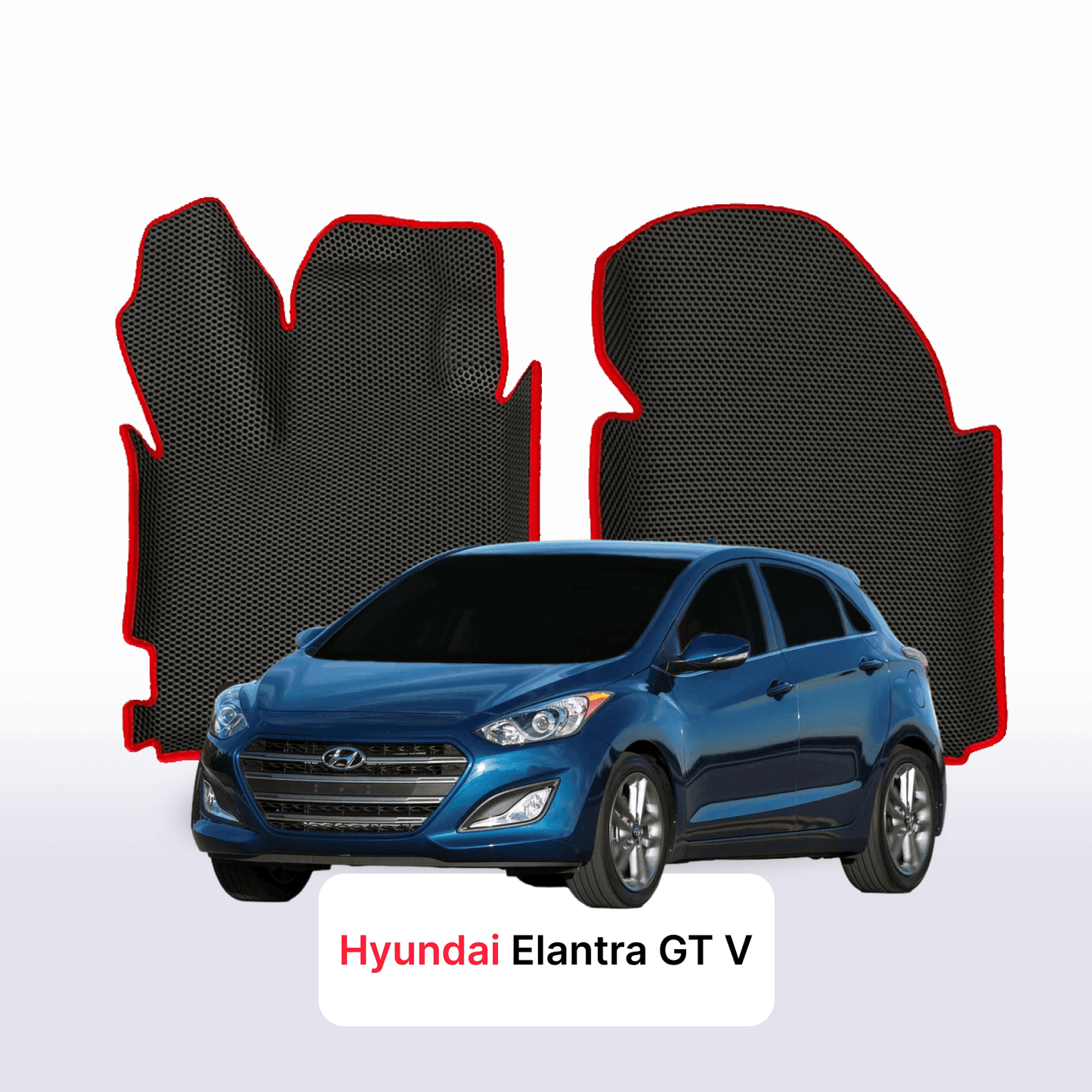 Autokoberce EVAMATS pro Hyundai Elantra GT(MD) 5 gen 2013-2016 rok HATCHBACK 5dv.