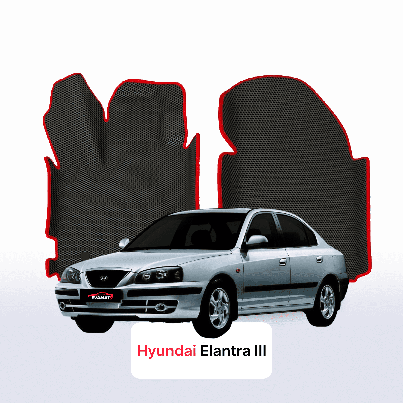 Autokoberce EVAMATS pro Hyundai Elantra(XD2) 3 gen 2000-2010 rok SEDAN Autokoberce EVAMATS pro Hyundai Elantra(XD2) 3 gen 2000-2010 rok SEDAN
