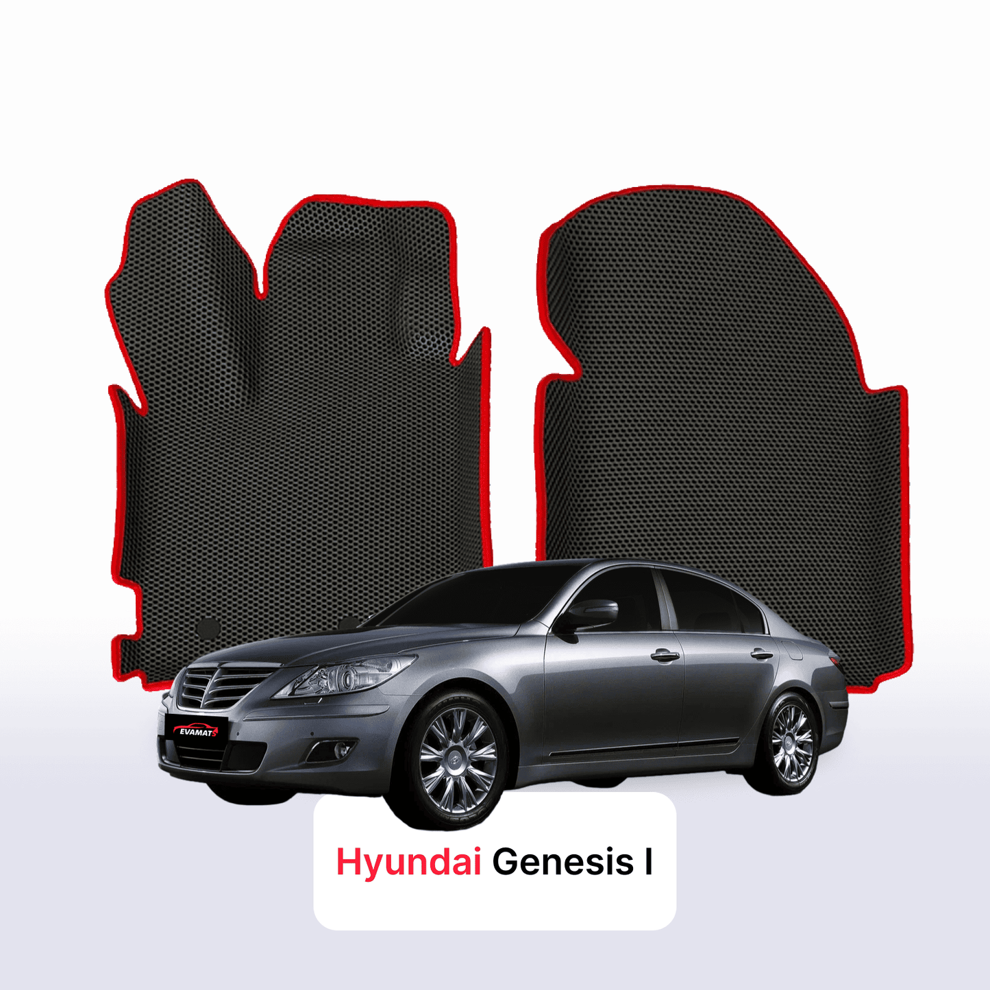 Autokoberce EVAMATS pro Hyundai Genesis 1 gen 2008-2013 rok SEDAN