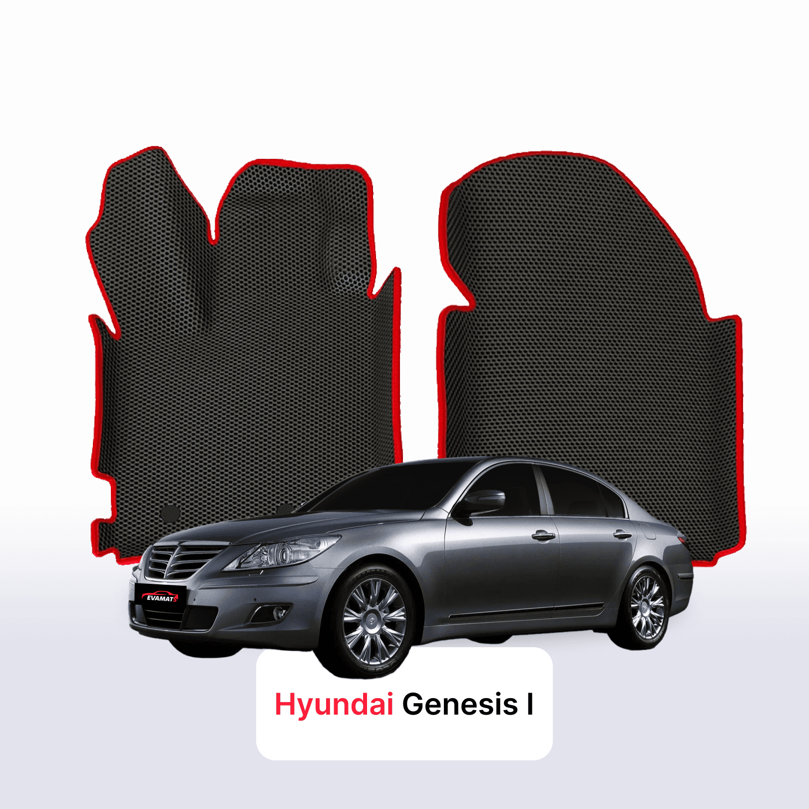 Autokoberce EVAMATS pro Hyundai Genesis 1 gen 2008-2013 rok SEDAN Autokoberce EVAMATS pro Hyundai Genesis 1 gen 2008-2013 rok SEDAN