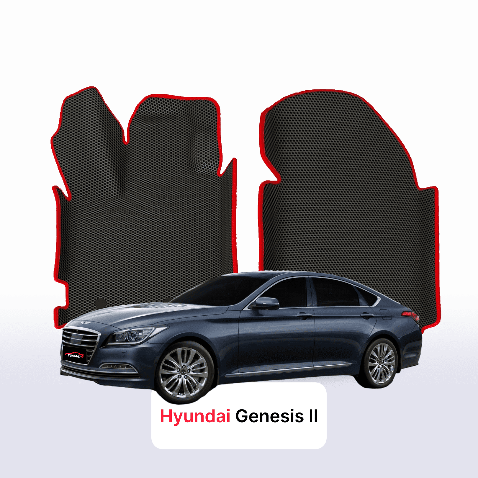 Autokoberce EVAMATS pro Hyundai Genesis 2 gen 2013-2016 rok SEDAN Autokoberce EVAMATS pro Hyundai Genesis 2 gen 2013-2016 rok SEDAN