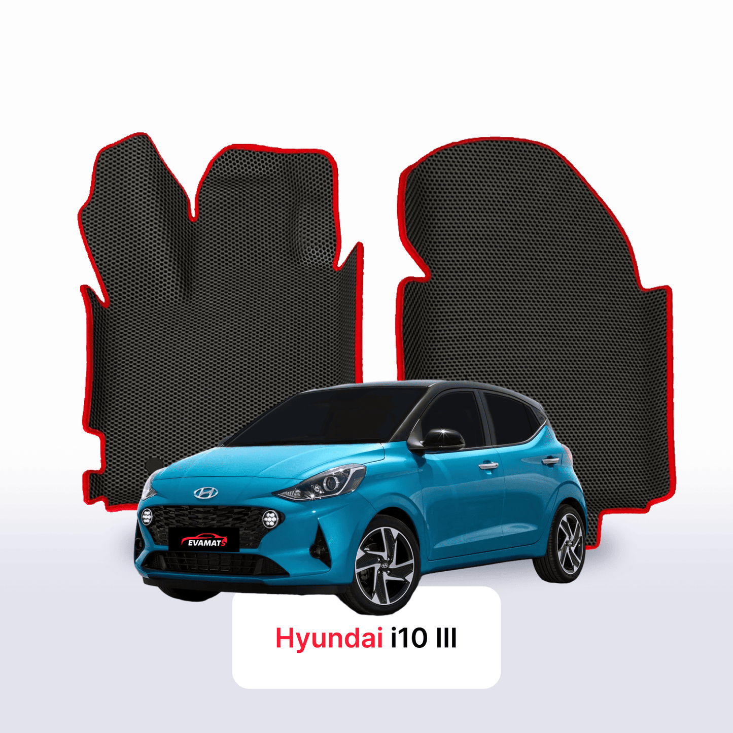 Autokoberce EVAMATS pro Hyundai i10 3 gen 2019-2025 rok HATCHBACK 5dv.