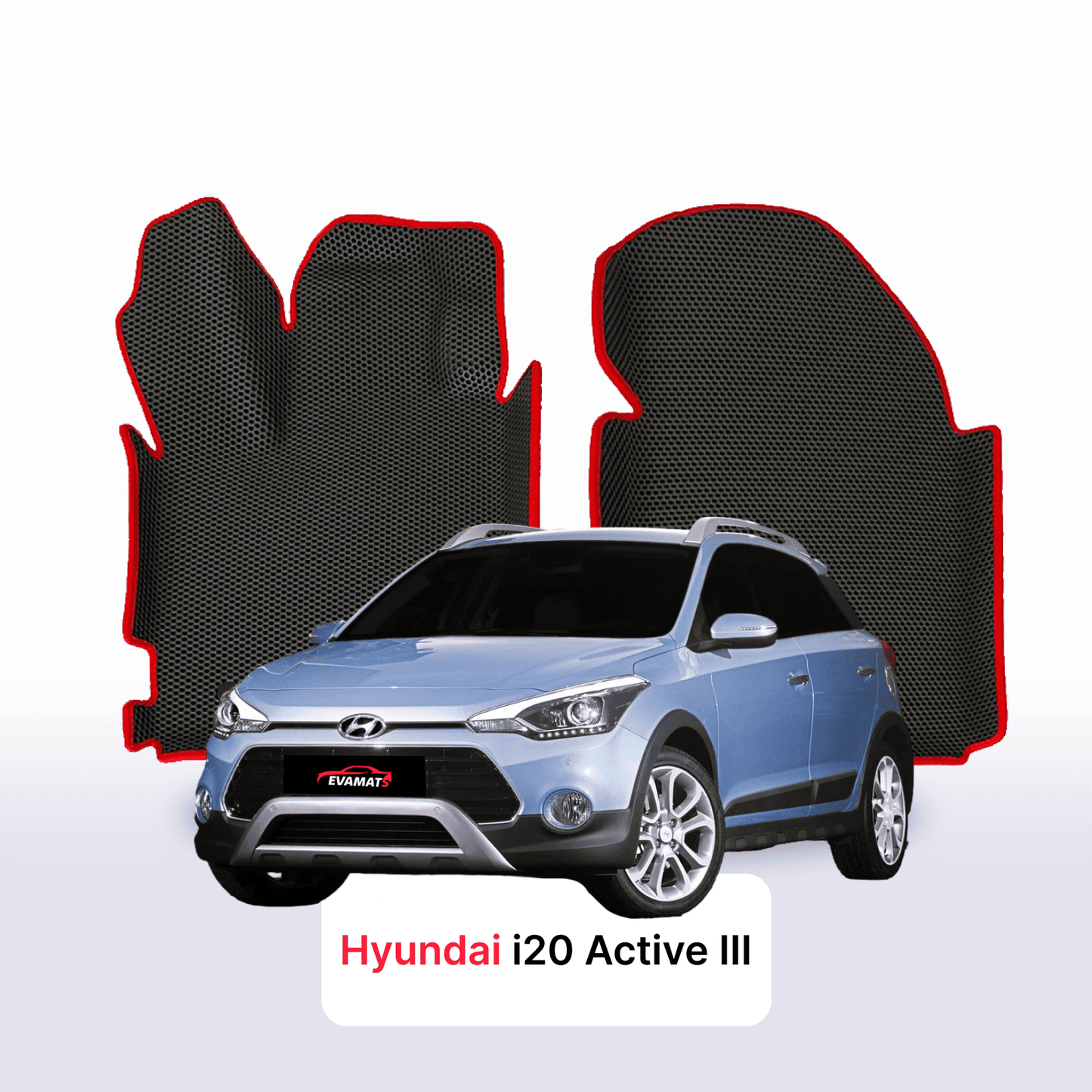 Autokoberce EVAMATS pro Hyundai I20 Active(IB) 2 gen 2014-2020 rok HATCHBACK 5dv.