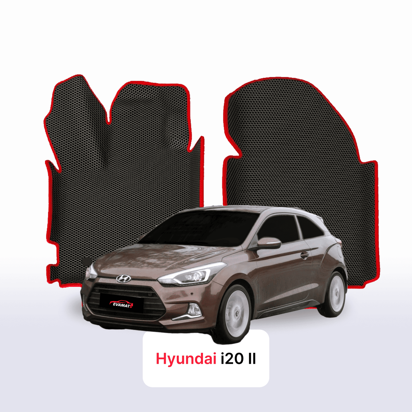 Autokoberce EVAMATS pro Hyundai I20(IB) 2 gen 2014-2020 rok HATCHBACK 3dv.