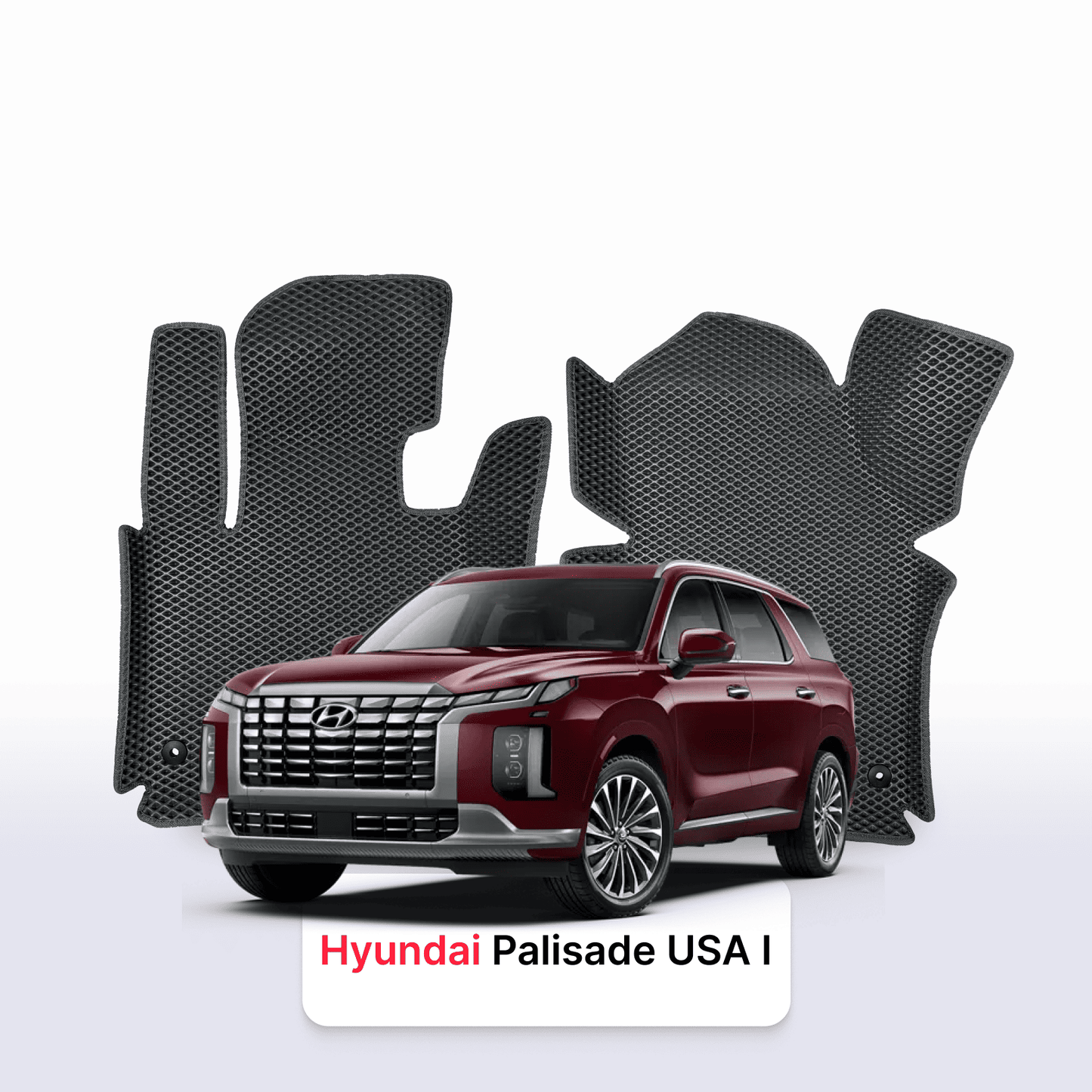 Autokoberce EVAMATS pro SUV Hyundai Palisade 1 gen 2018-2023 rok