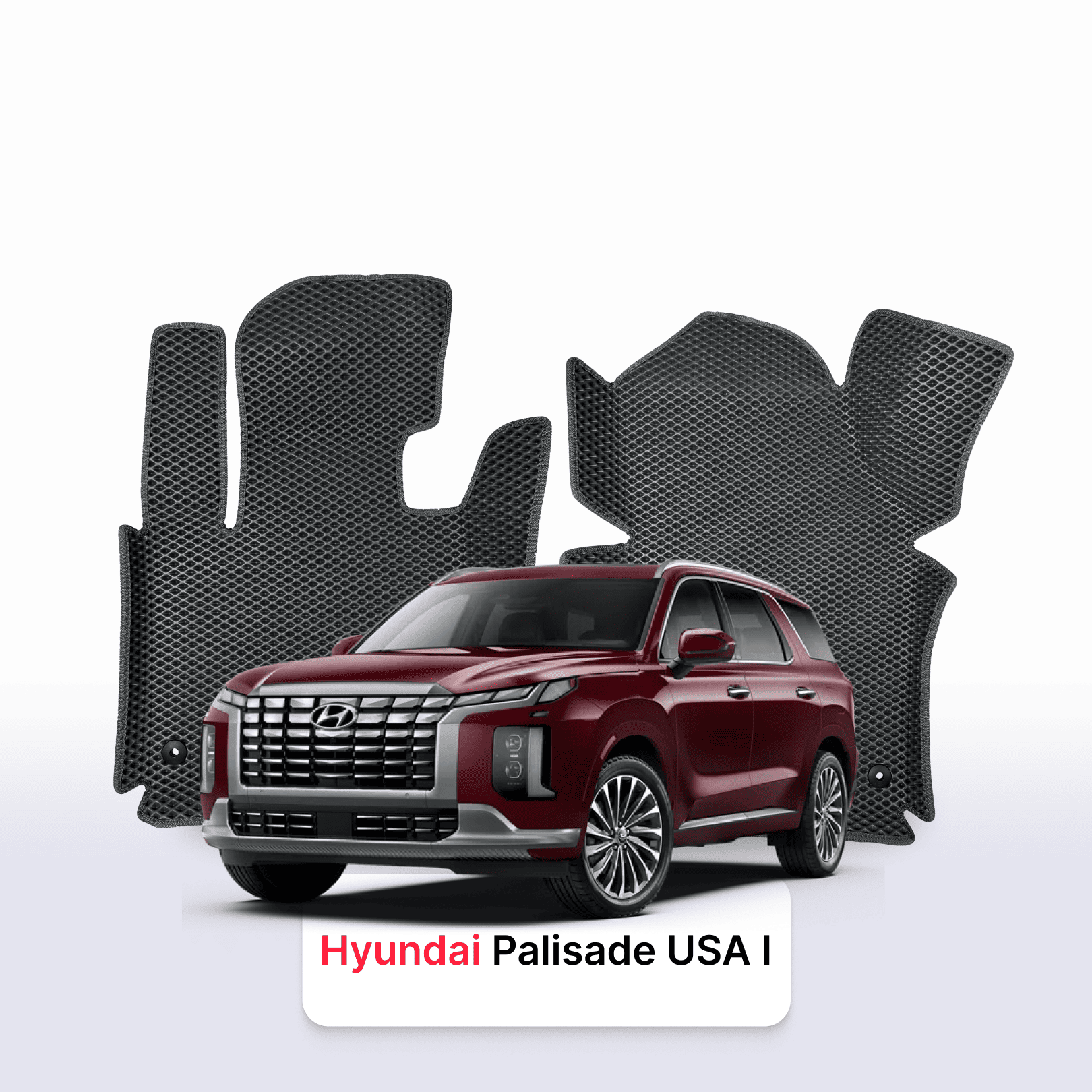 Autokoberce EVAMATS pro SUV Hyundai Palisade 1 gen 2018-2023 rok Autokoberce EVAMATS pro SUV Hyundai Palisade 1 gen 2018-2023 rok