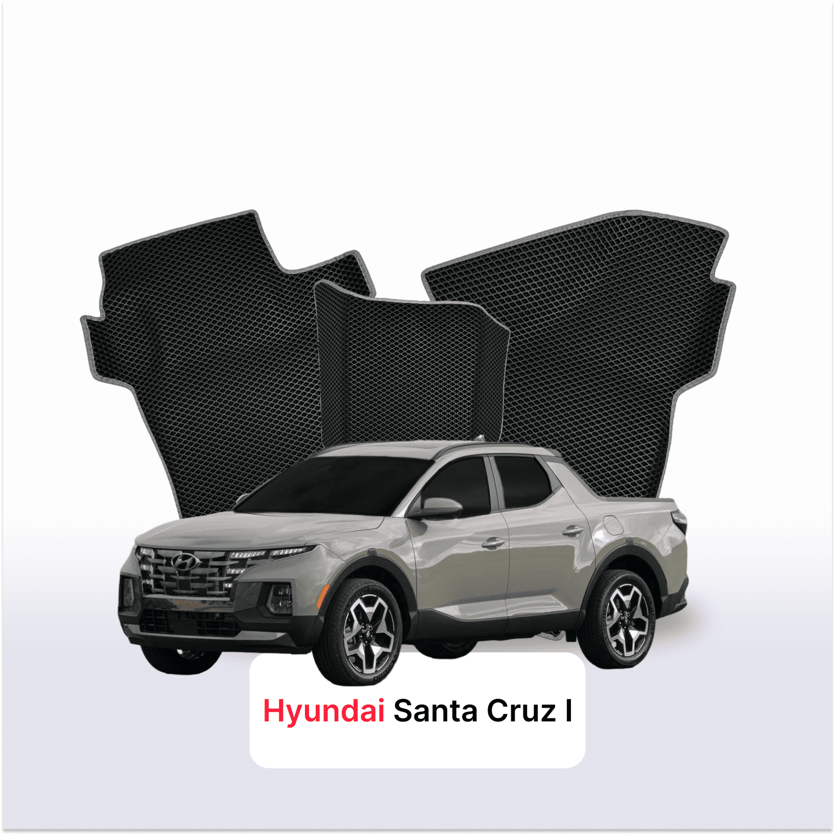 Autokoberce EVAMATS pro Hyundai Santa Cruz 1 gen 2021-2025 rok PICK-UP dvoukabina Autokoberce EVAMATS pro Hyundai Santa Cruz 1 gen 2021-2025 rok PICK-UP dvoukabina