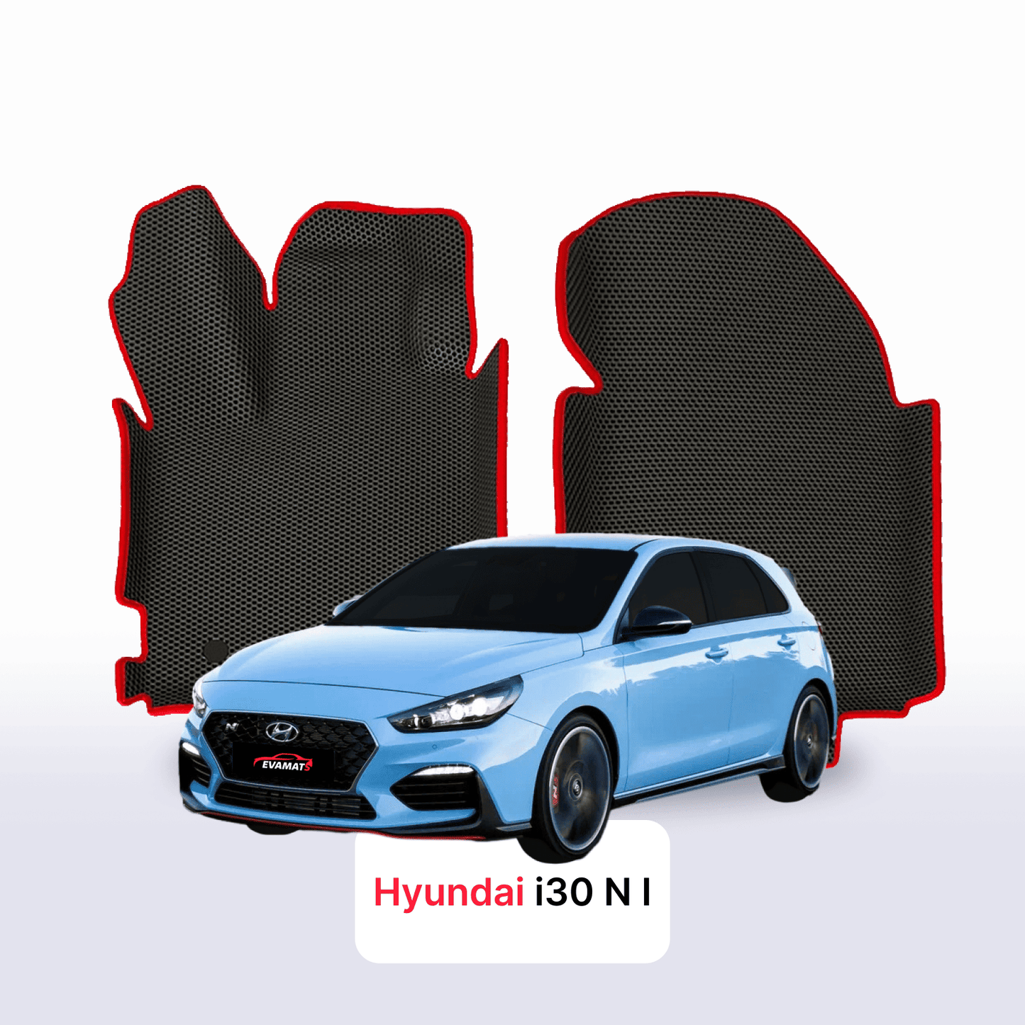 Autokoberce EVAMATS pro Hyundai i30 N 1 gen 2017-2025 rok HATCHBACK 5dv.